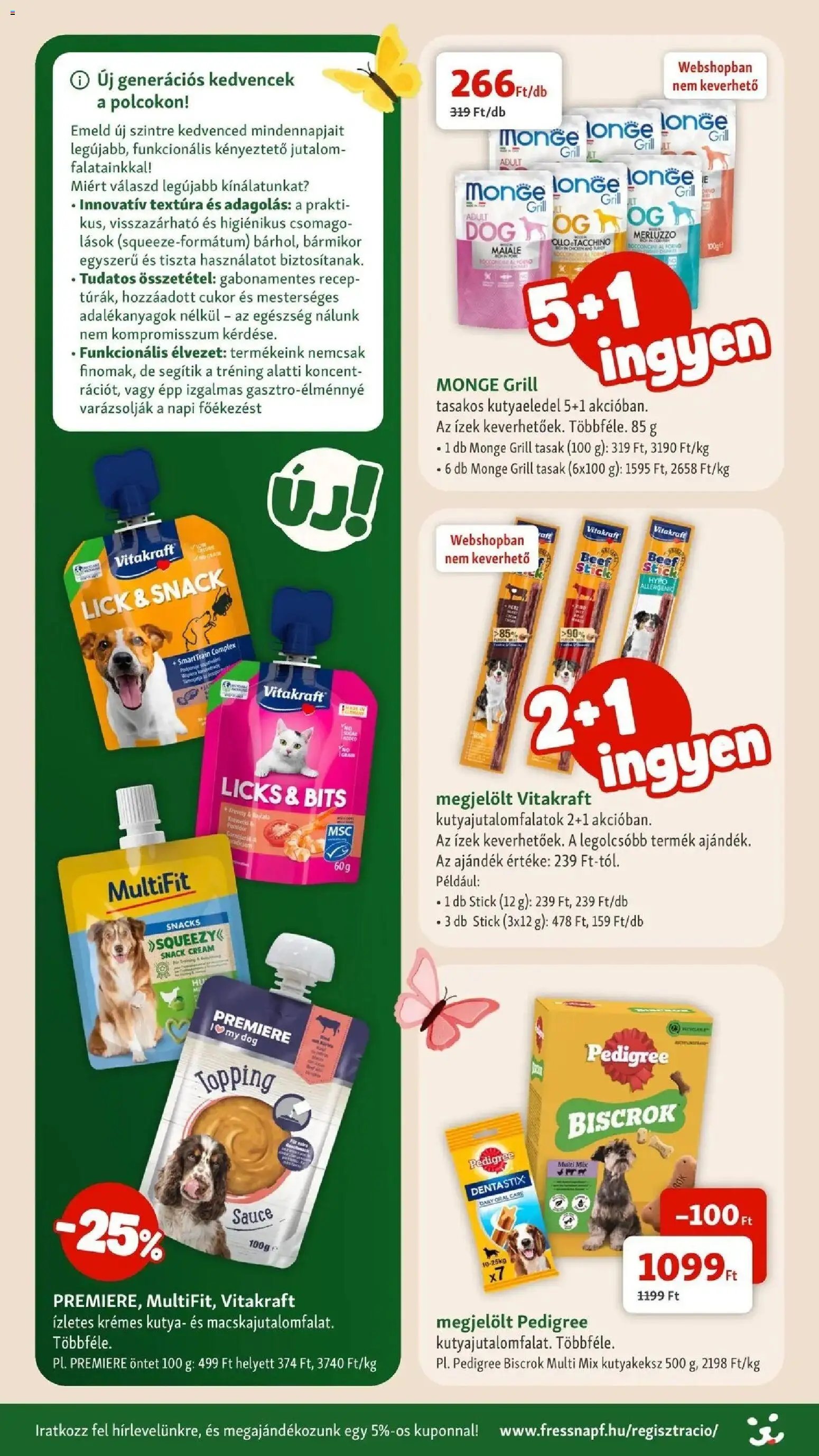 Fressnapf újság 2026.04.09. Fressnapf aktuális akciós újság (2026-04-09 - 2026-04-15)