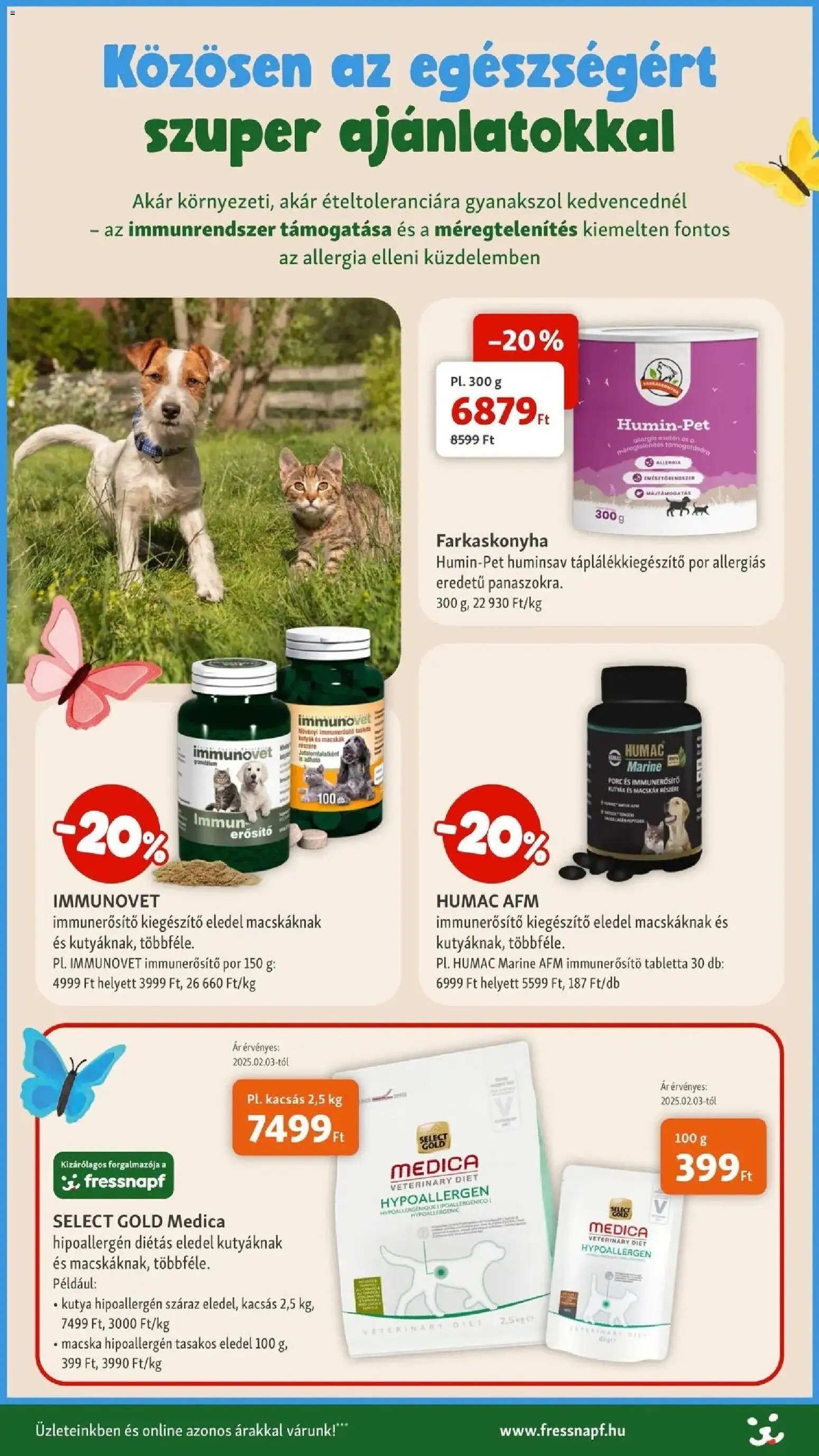 Fressnapf újság 2026.04.09. Fressnapf aktuális akciós újság (2026-04-09 - 2026-04-15)