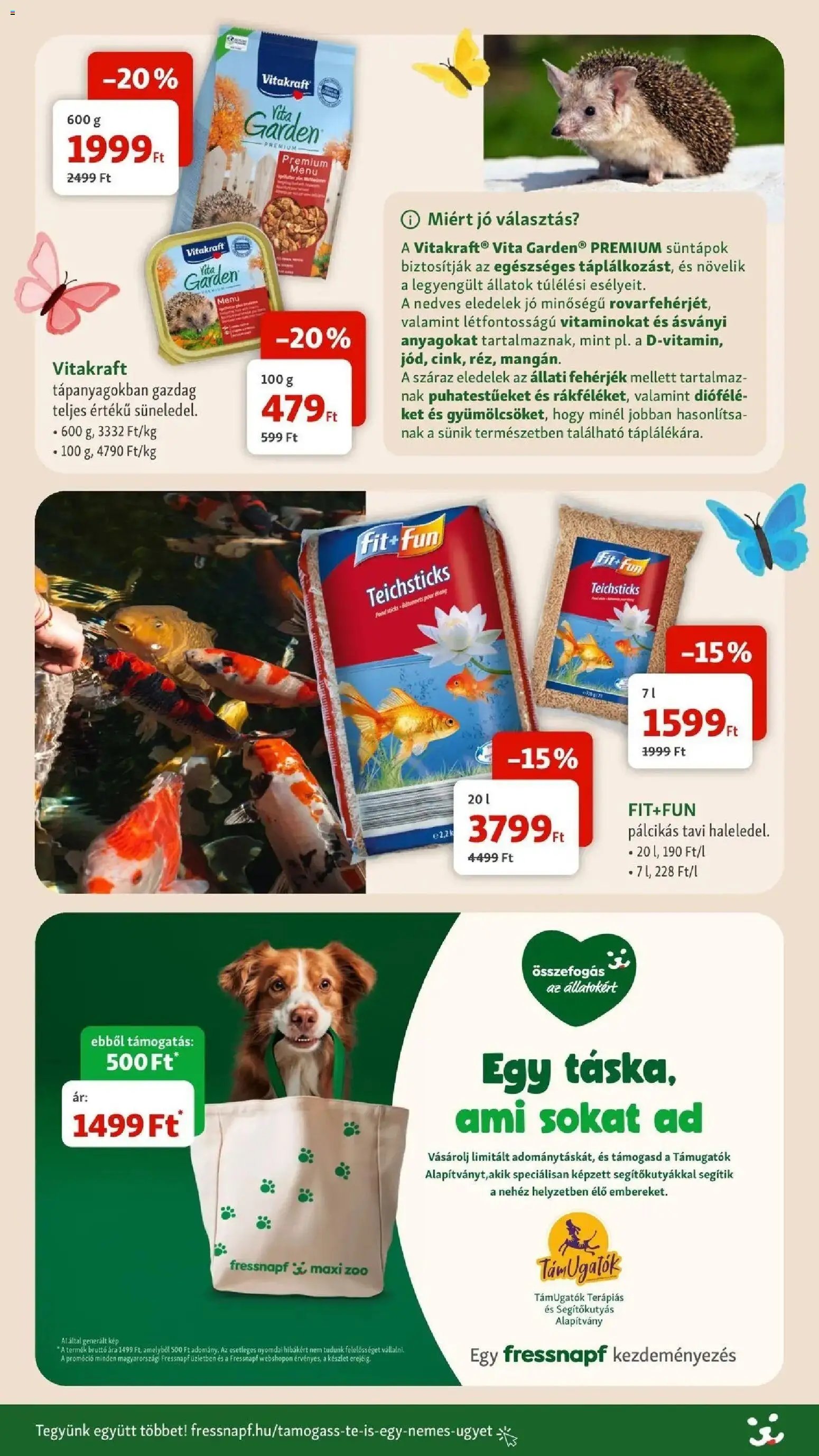 Fressnapf újság 2026.04.09. Fressnapf aktuális akciós újság (2026-04-09 - 2026-04-15)