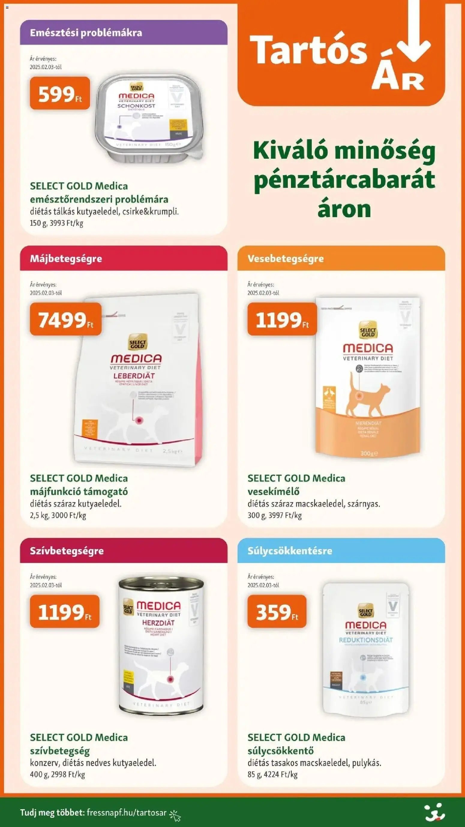 Fressnapf újság 2026.04.09. Fressnapf aktuális akciós újság (2026-04-09 - 2026-04-15)