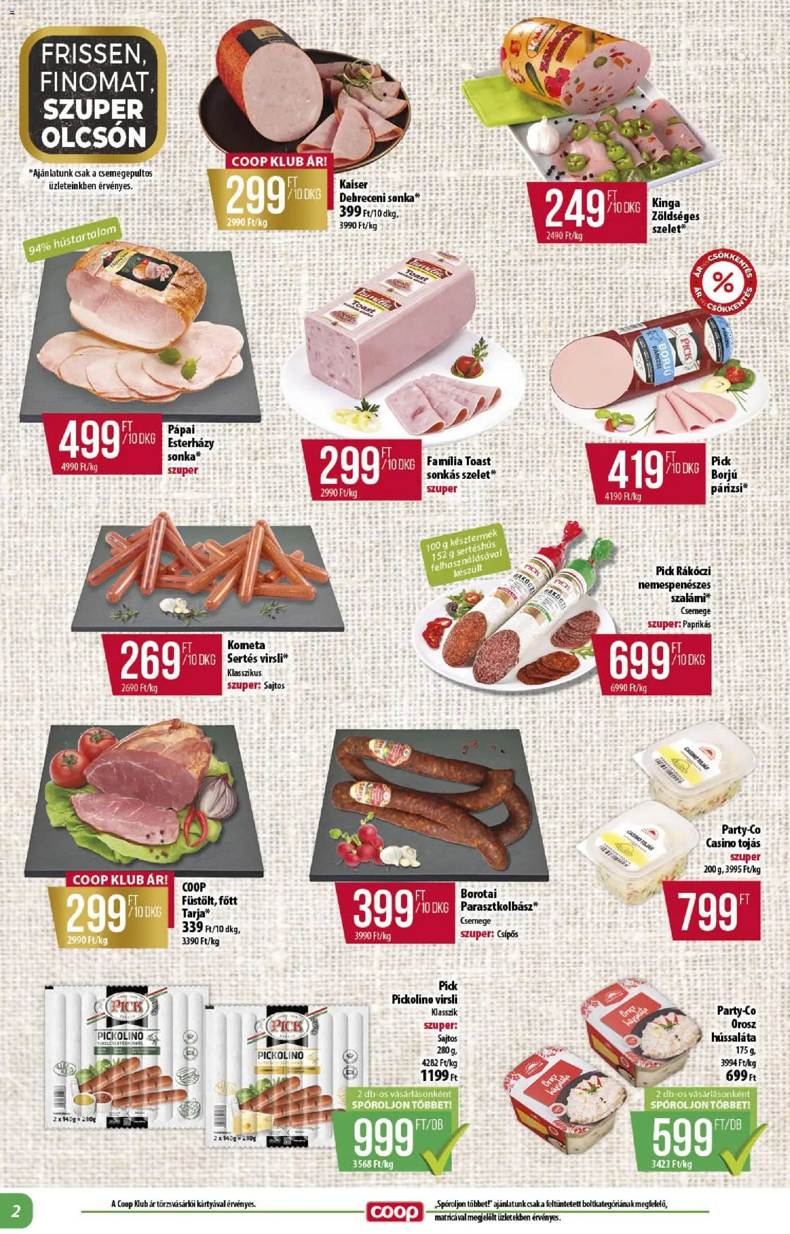 COOP - Abc & szuper / Alföld Pro-Coop Zrt. 2026.10.22. - lapozható formában szórólap ✳️