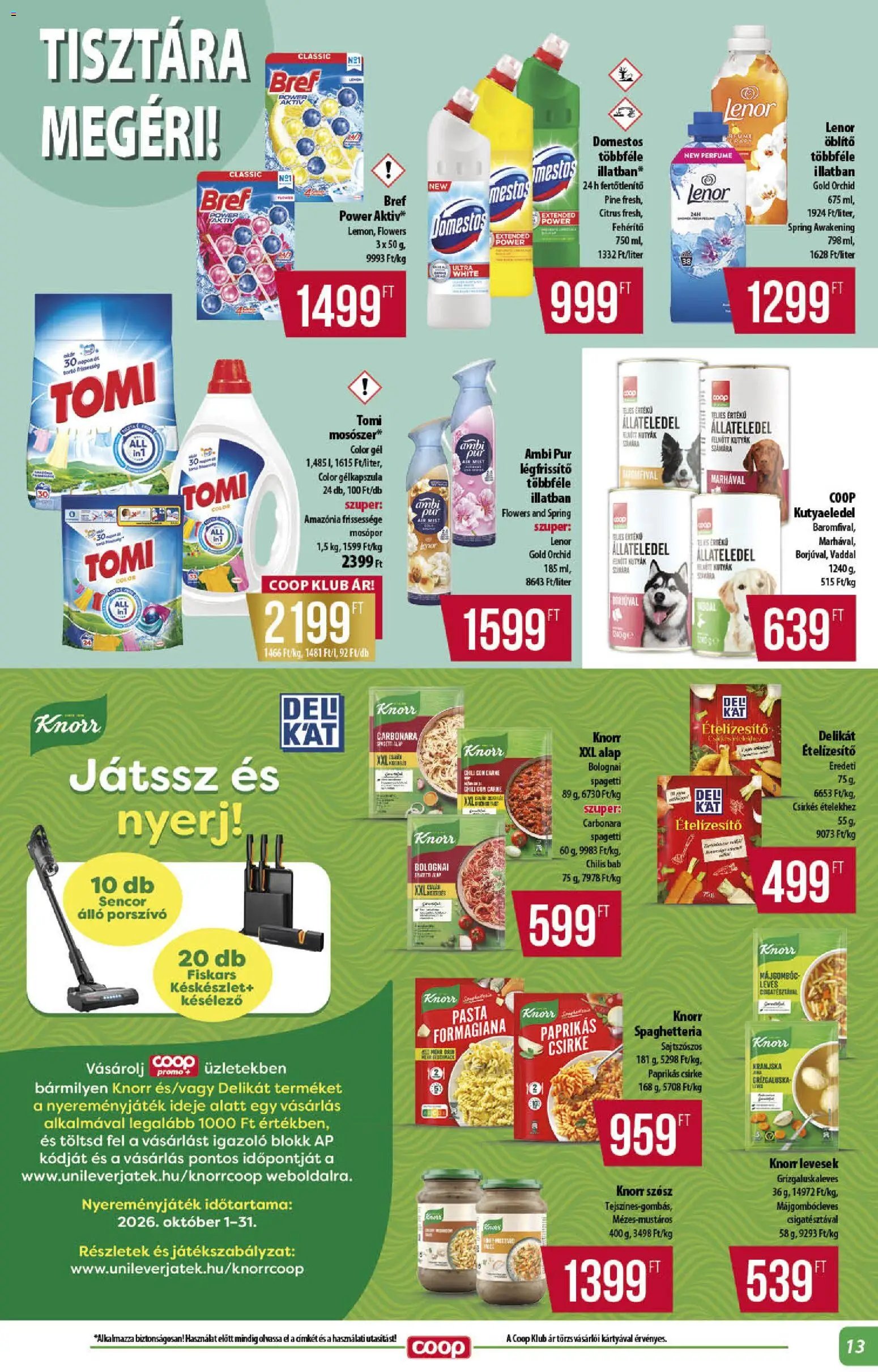 COOP - Abc & szuper / Alföld Pro-Coop Zrt. 2026.10.22. - lapozható formában szórólap ✳️