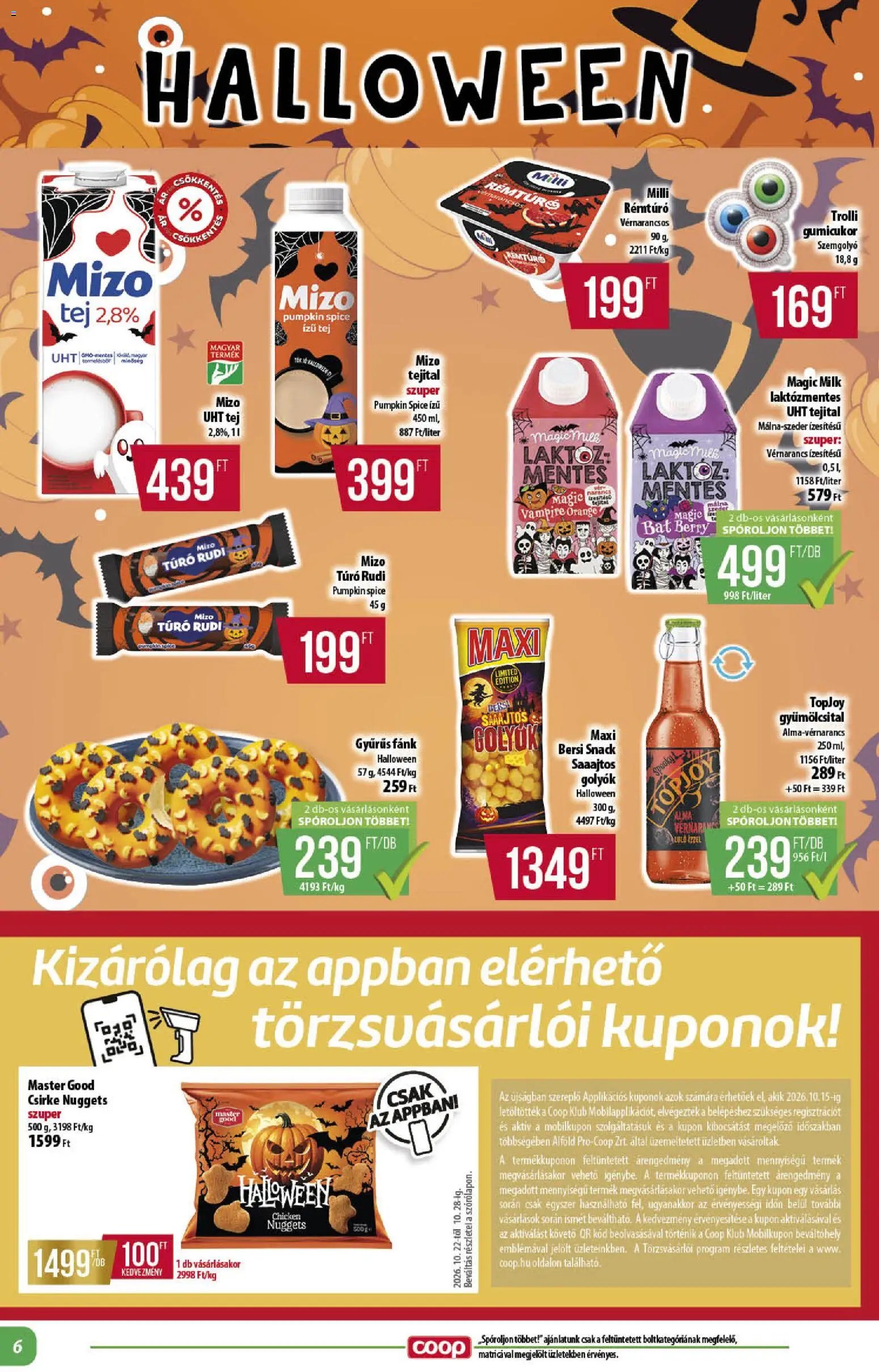 COOP - Abc & szuper / Alföld Pro-Coop Zrt. 2026.10.22. - lapozható formában szórólap ✳️