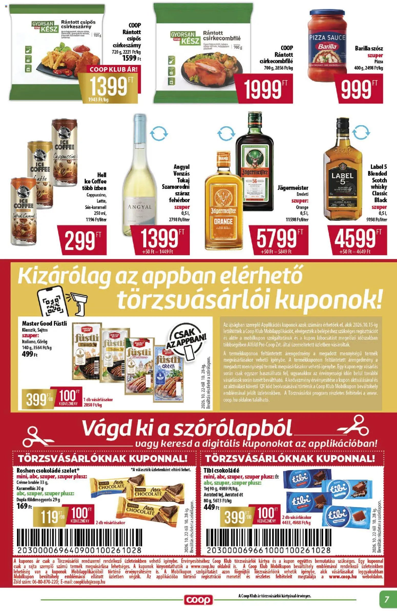 COOP - Abc & szuper / Alföld Pro-Coop Zrt. 2026.10.22. - lapozható formában szórólap ✳️