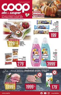 COOP - Abc & szuper / Alföld Pro-Coop Zrt. 2026.10.22. - lapozható formában szórólap ✳️