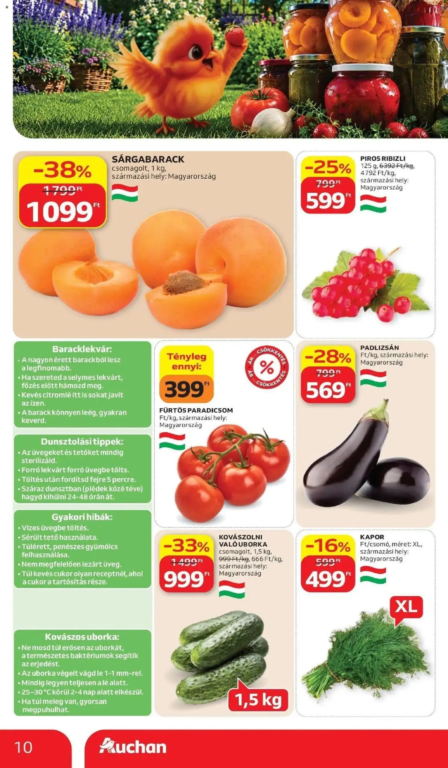 Auchan újság 2026.07.02. Auchan akciós újság Szolnok