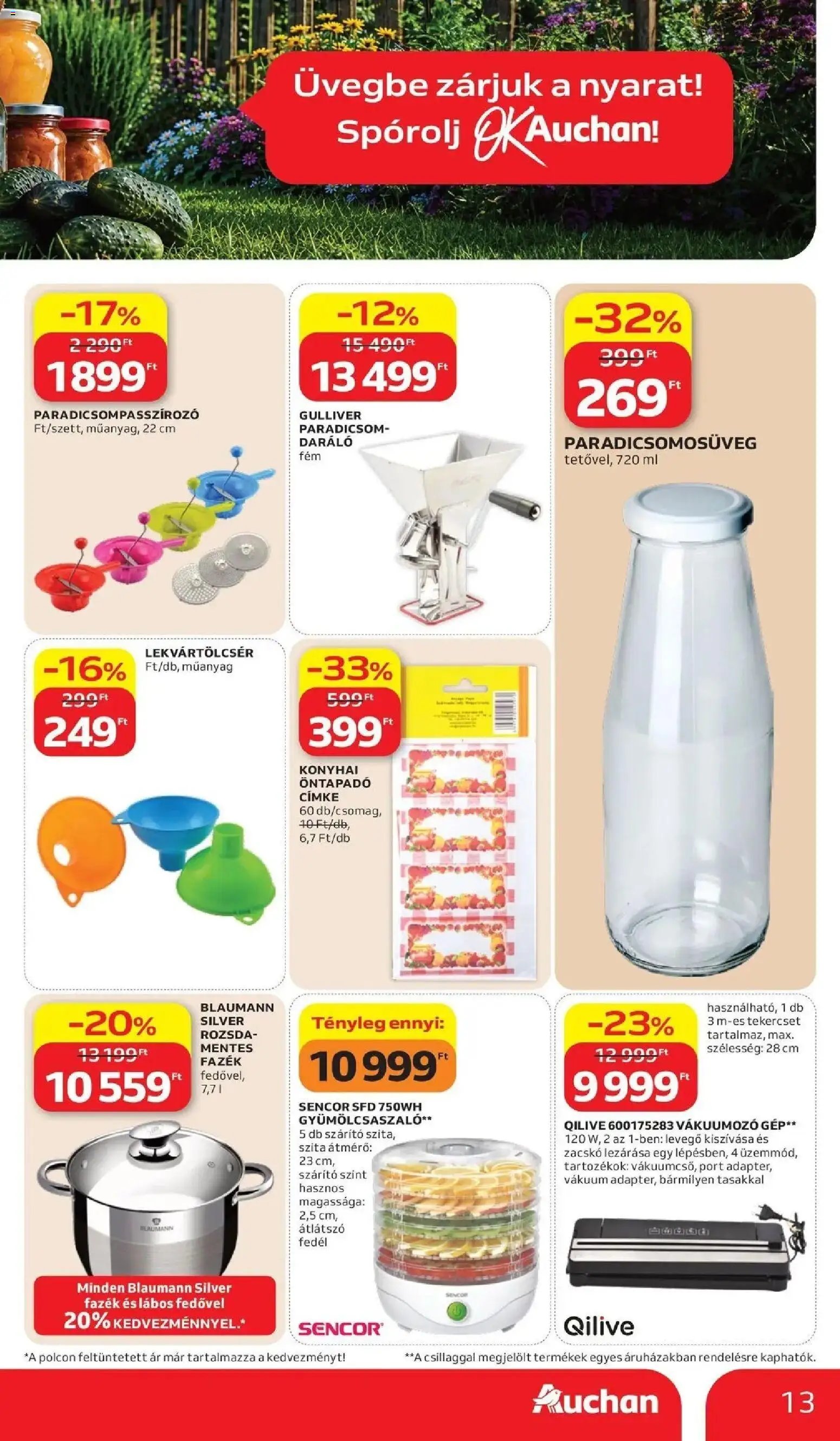 Auchan újság 2026.07.02. Auchan akciós újság Szolnok