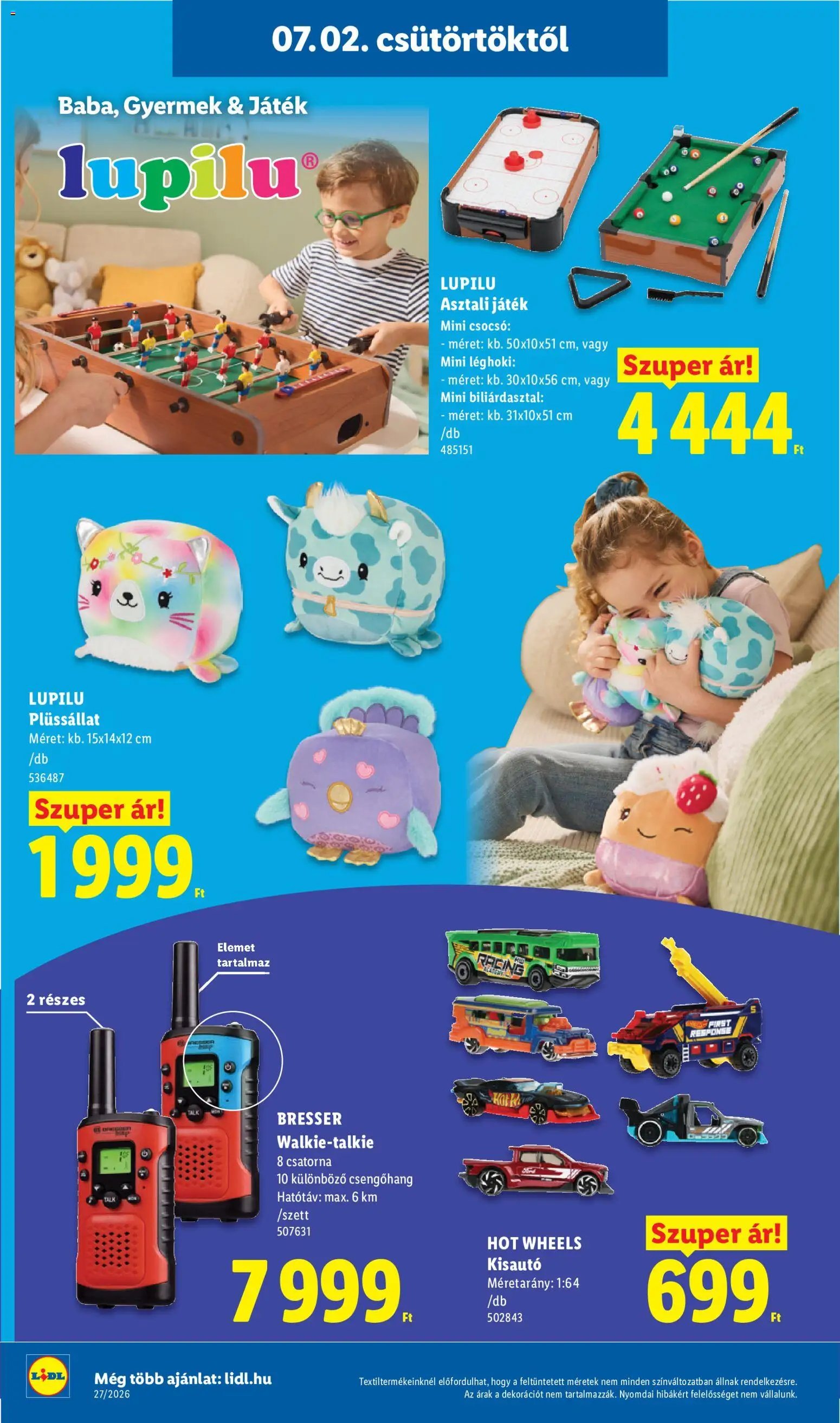 Lidl újság 2026.07.02. Lidl Nonfood kínálatunk
