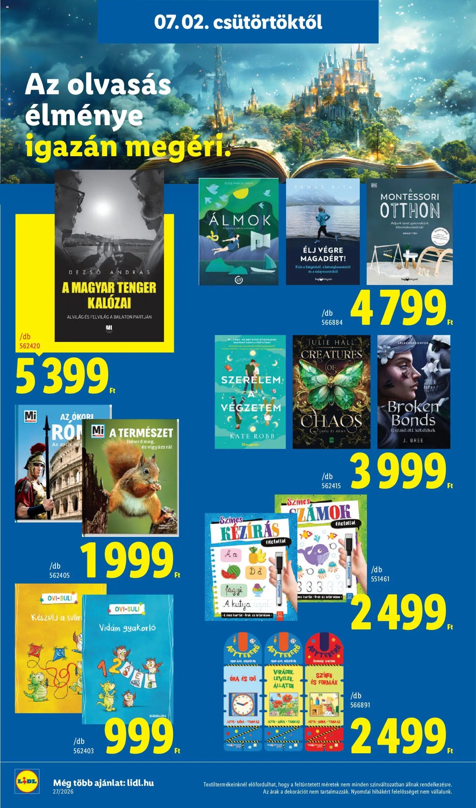 Lidl újság 2026.07.02. Lidl Nonfood kínálatunk