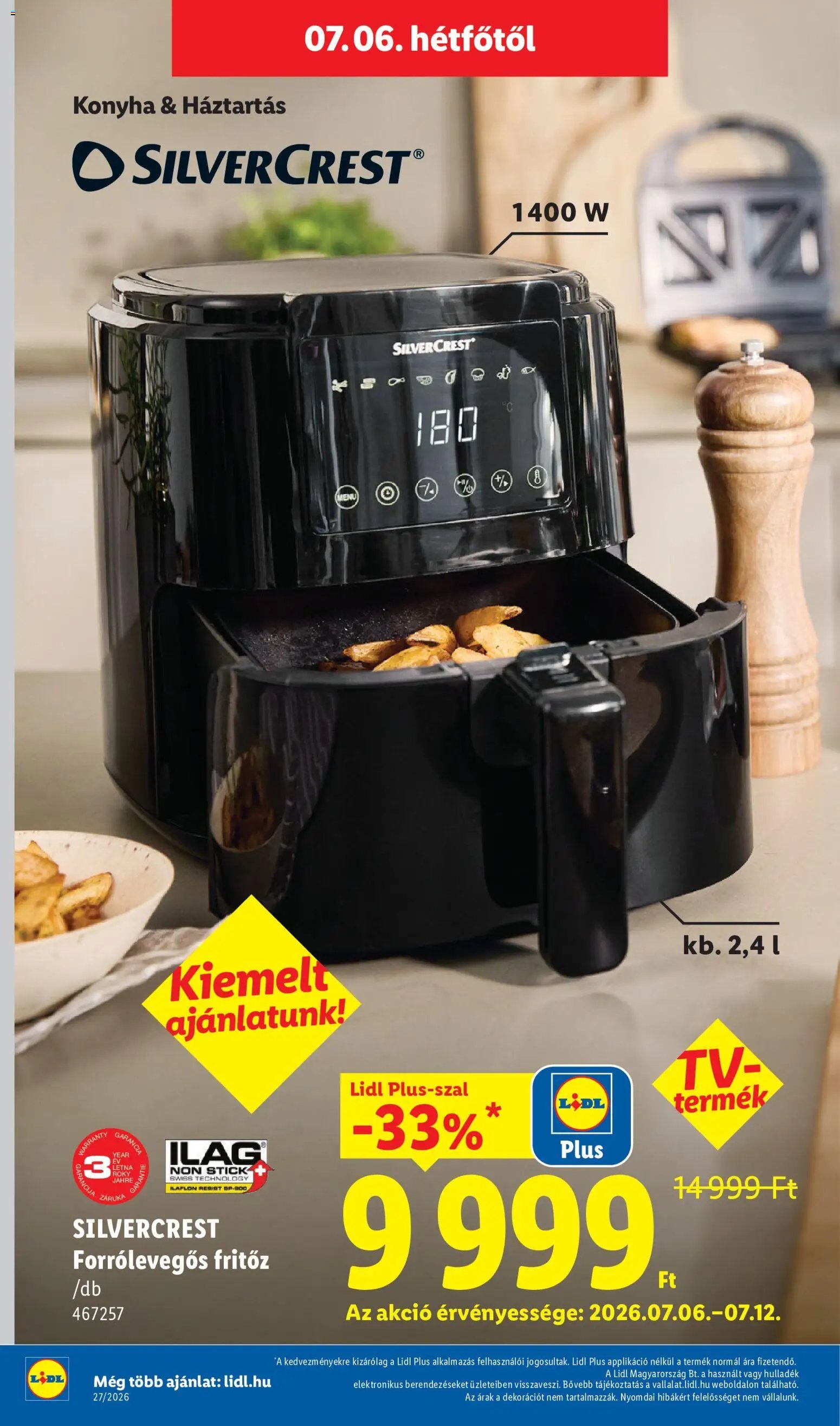 Lidl újság 2026.07.02. Lidl Nonfood kínálatunk