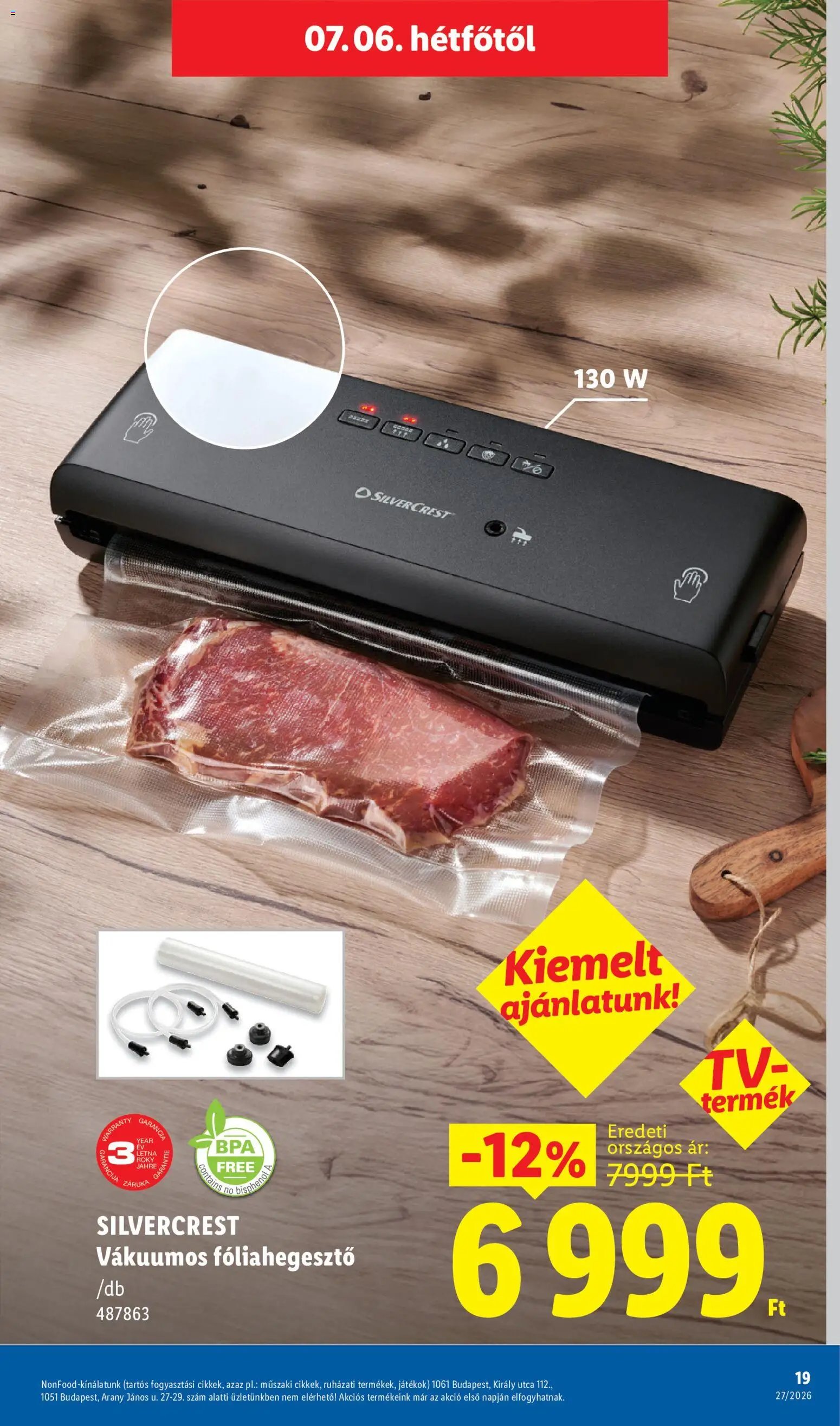 Lidl újság 2026.07.02. Lidl Nonfood kínálatunk