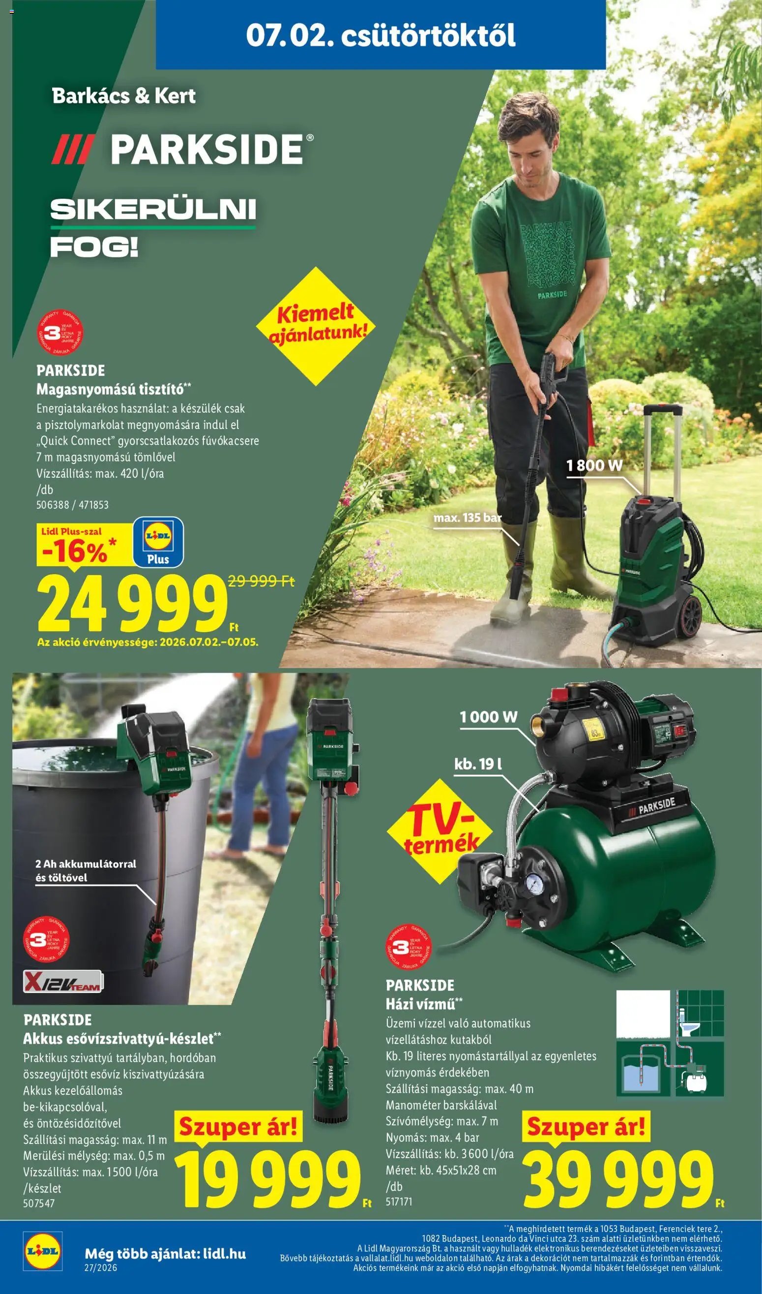 Lidl újság 2026.07.02. Lidl Nonfood kínálatunk