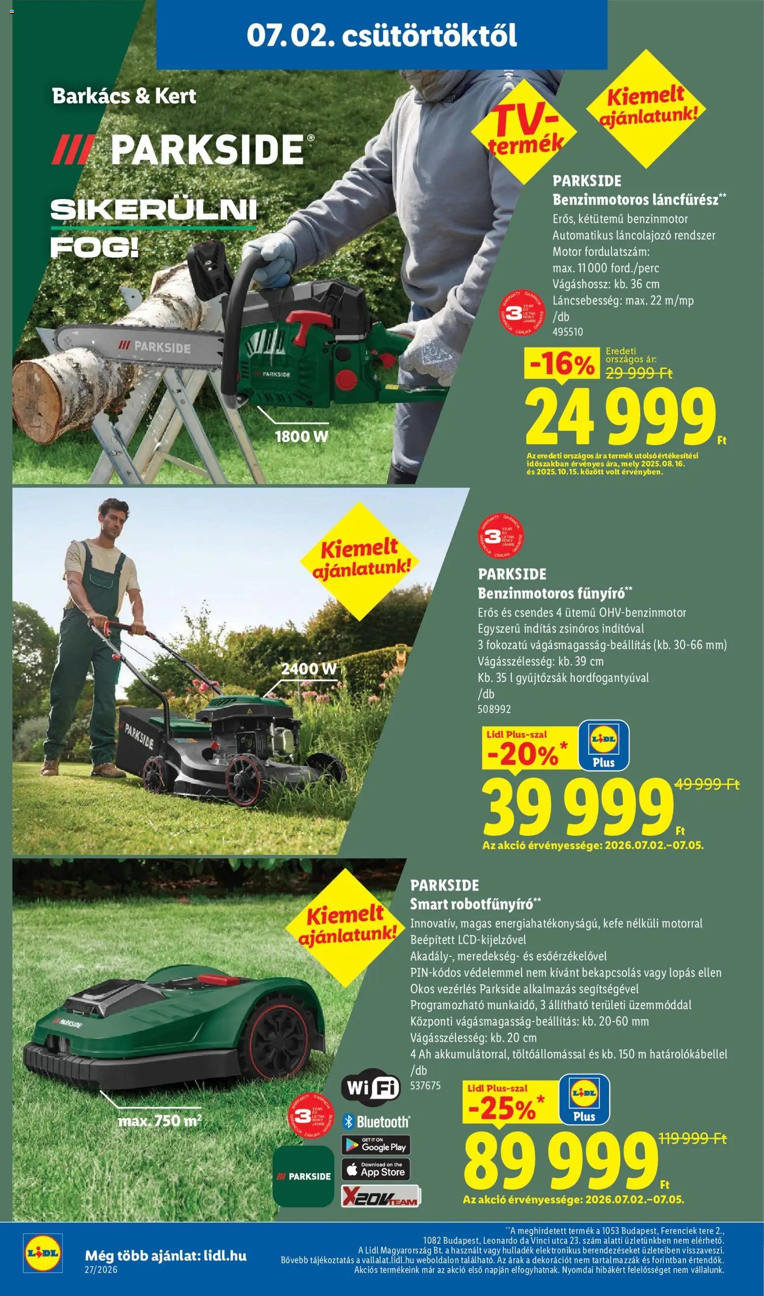 Lidl újság 2026.07.02. Lidl Nonfood kínálatunk