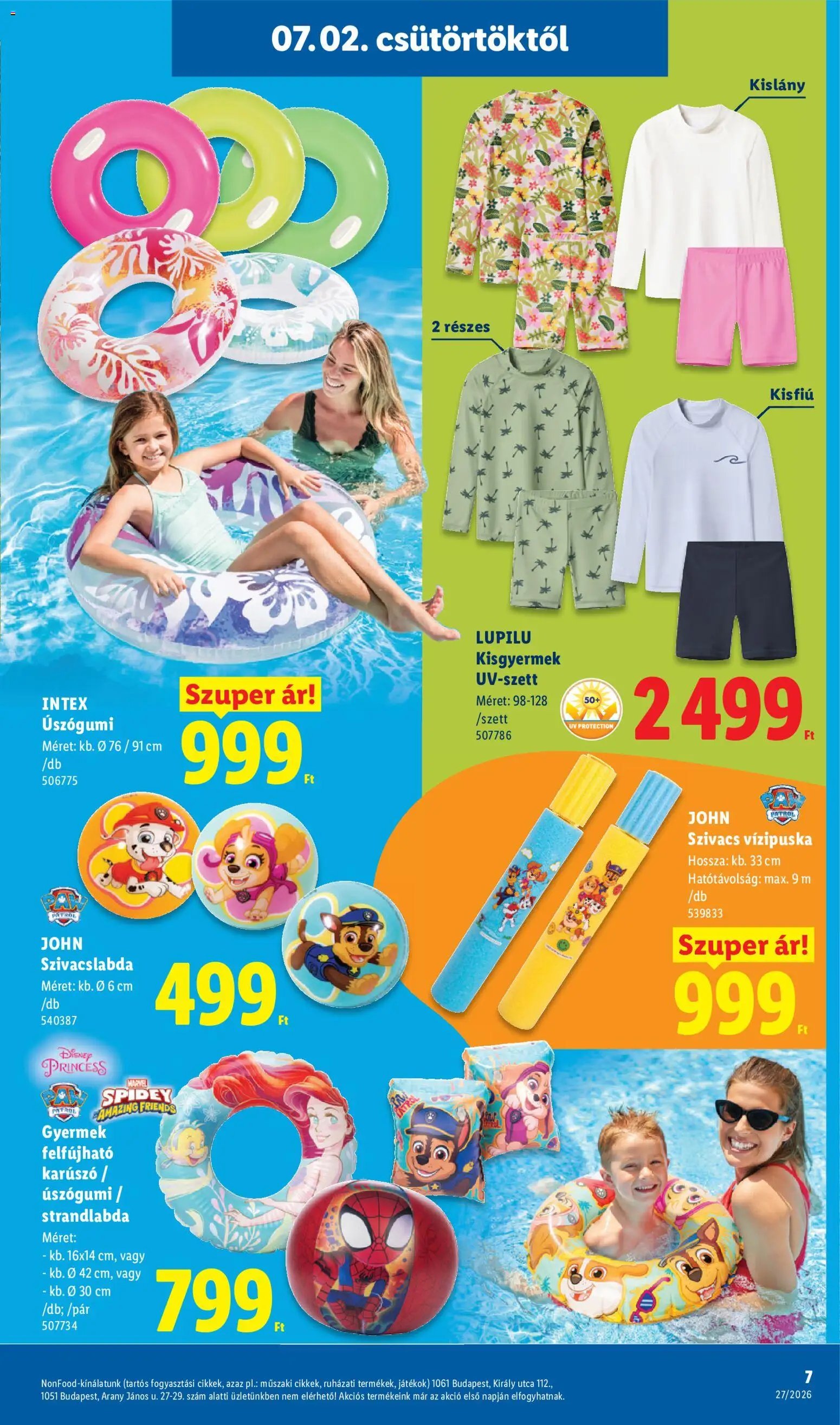 Lidl újság 2026.07.02. Lidl Nonfood kínálatunk