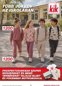 Kik újság 2026.08.10. Kik akciós újság
