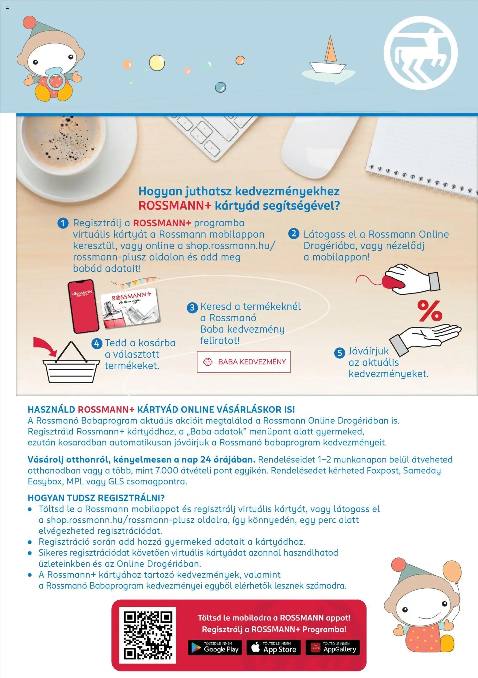 Rossmann újság 2026.01.12. Babaprogram (2026-01-12 - 2026-02-08)