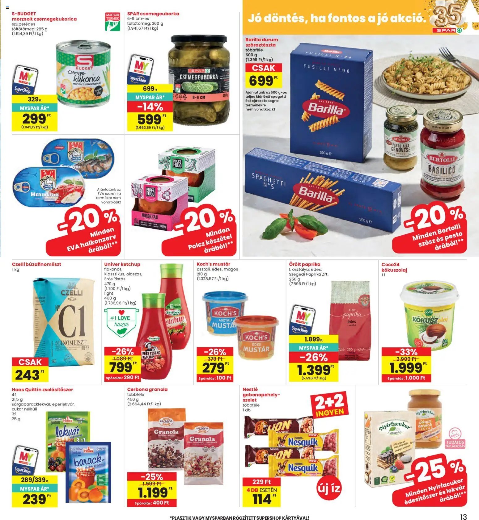 Interspar újság 2026.06.11. Interspar akciós újság