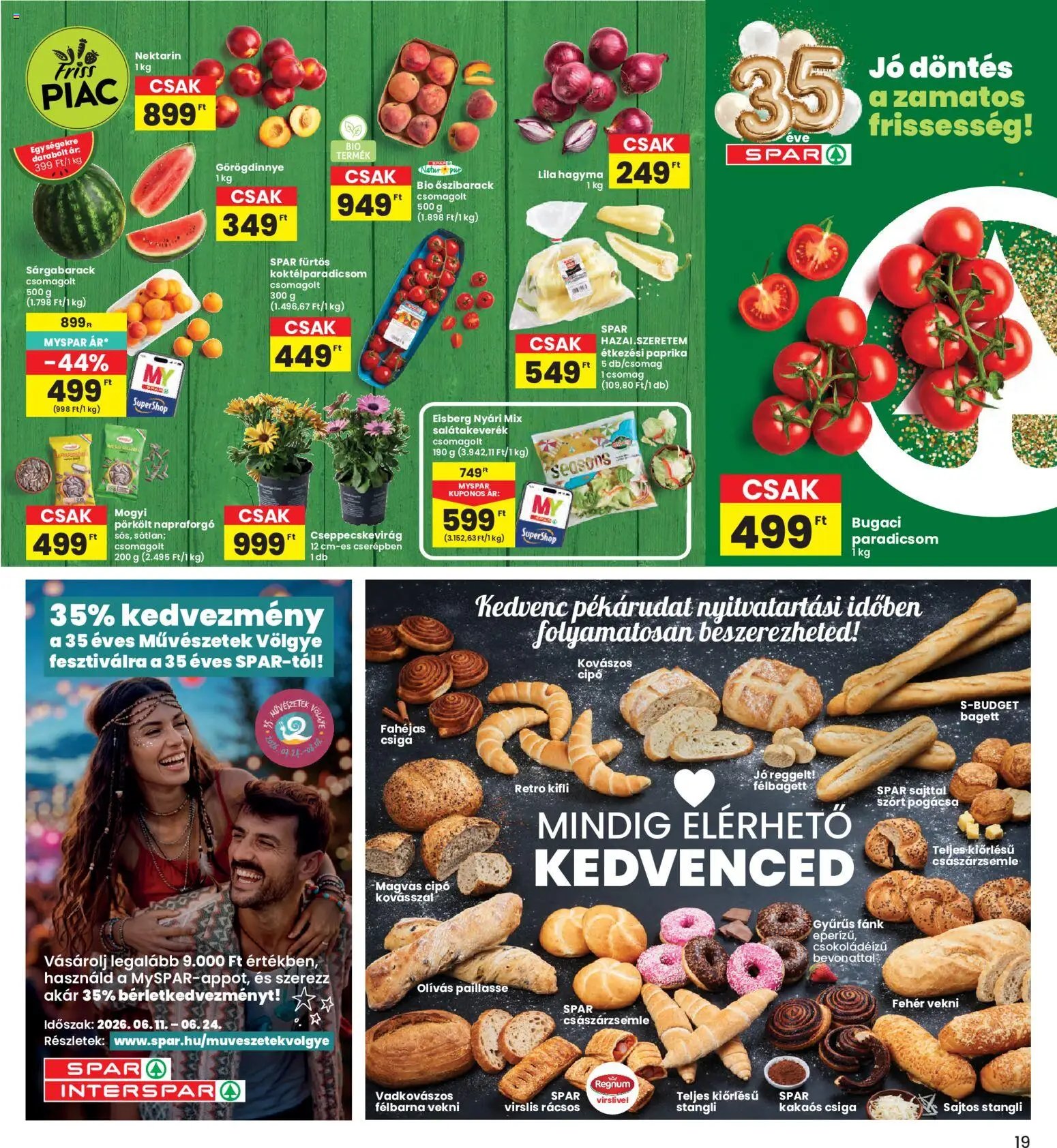 Interspar újság 2026.06.11. Interspar akciós újság