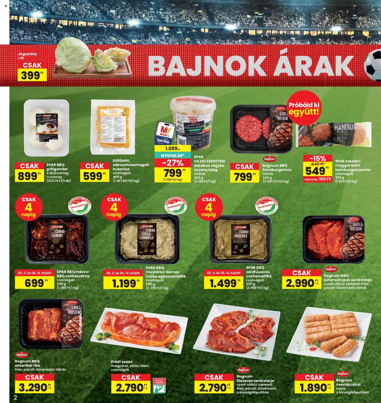 Interspar újság 2026.06.11. Interspar akciós újság