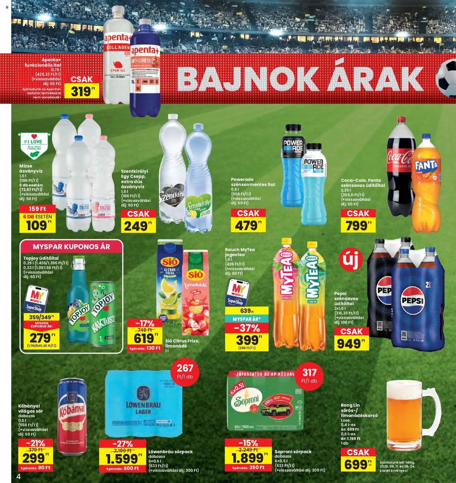 Interspar újság 2026.06.11. Interspar akciós újság