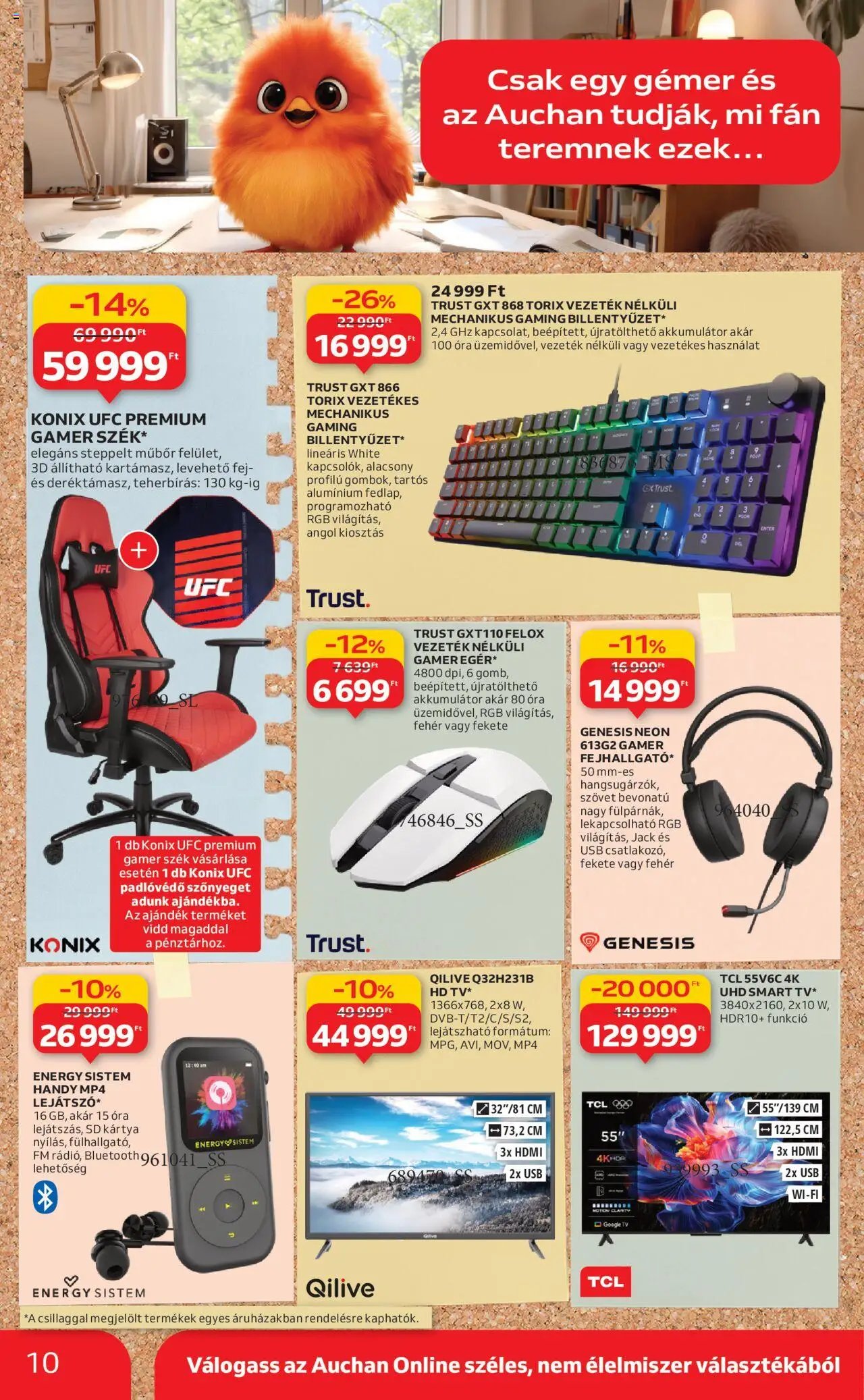Auchan újság 2025.08.21. Hipermarket tamévkezdési ajánlataink (2025-08-21 - 2025-09-10)