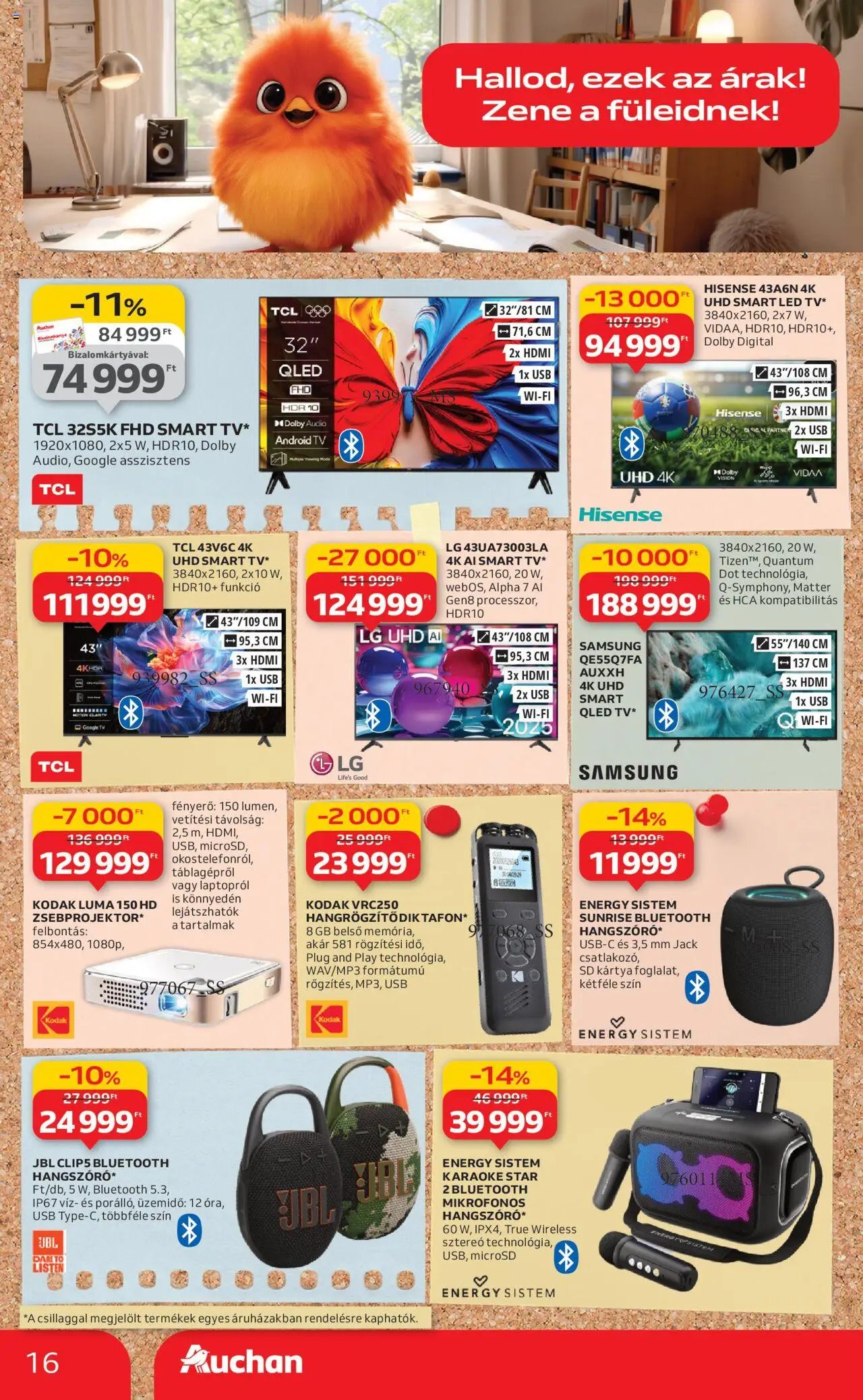 Auchan újság 2025.08.21. Hipermarket tamévkezdési ajánlataink (2025-08-21 - 2025-09-10)