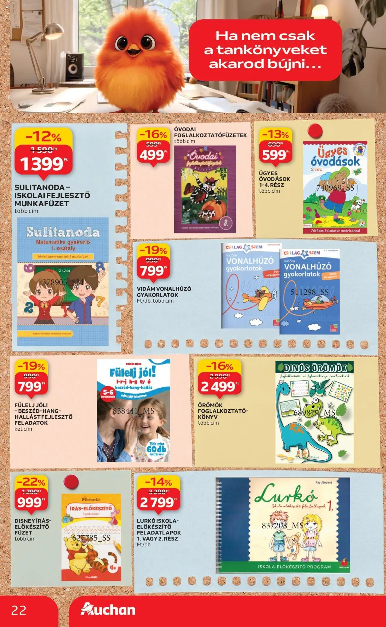 Auchan újság 2025.08.21. Hipermarket tamévkezdési ajánlataink (2025-08-21 - 2025-09-10)