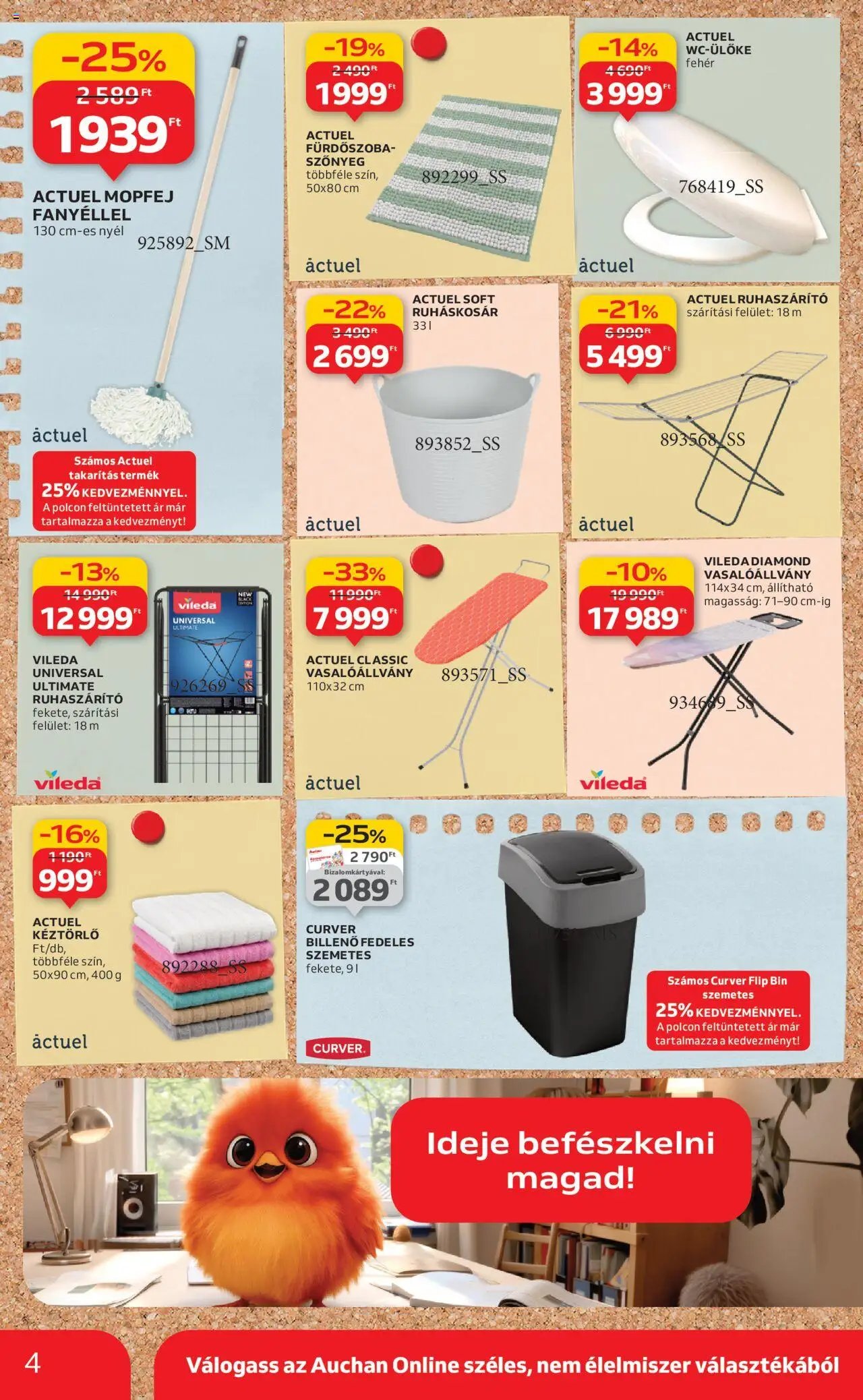 Auchan újság 2025.08.21. Hipermarket tamévkezdési ajánlataink (2025-08-21 - 2025-09-10)
