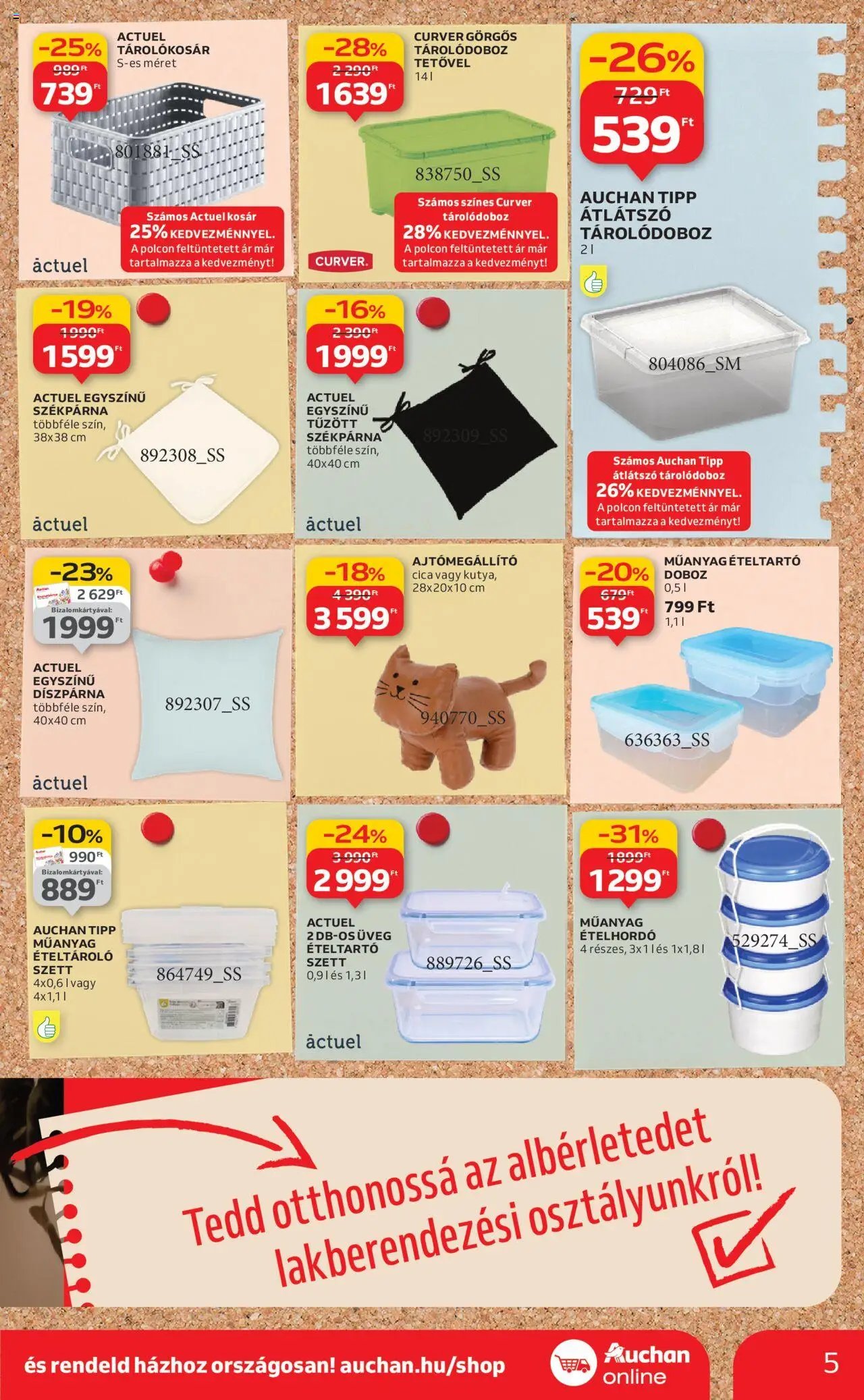 Auchan újság 2025.08.21. Hipermarket tamévkezdési ajánlataink (2025-08-21 - 2025-09-10)
