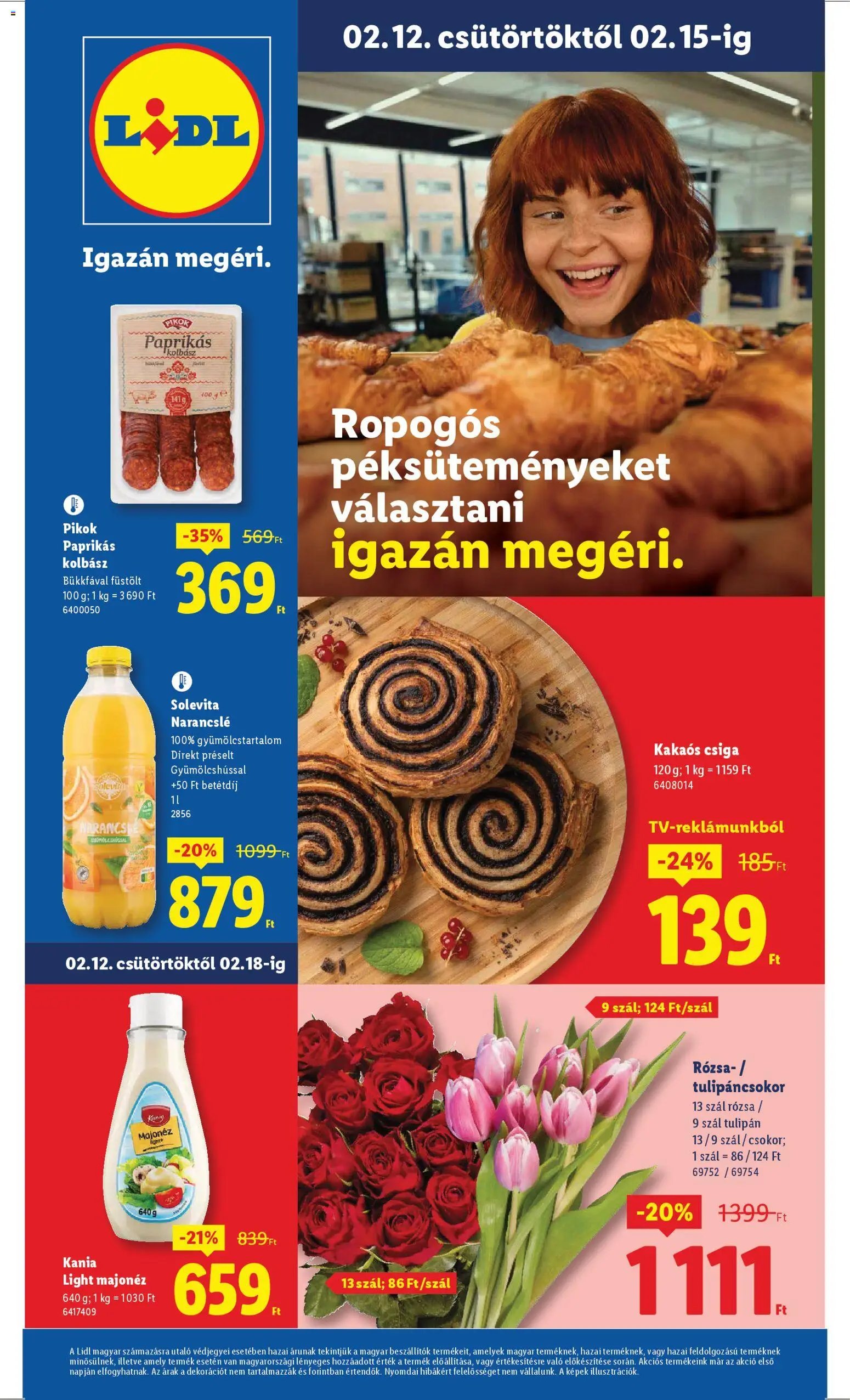 Lidl újság 2026.02.12. Akciós újság Lidl (2026-02-12 - 2026-02-18)