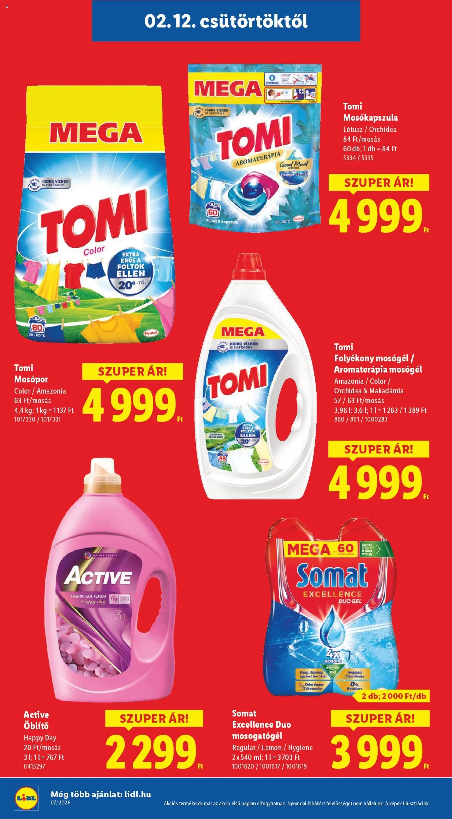 Lidl újság 2026.02.12. Akciós újság Lidl (2026-02-12 - 2026-02-18)