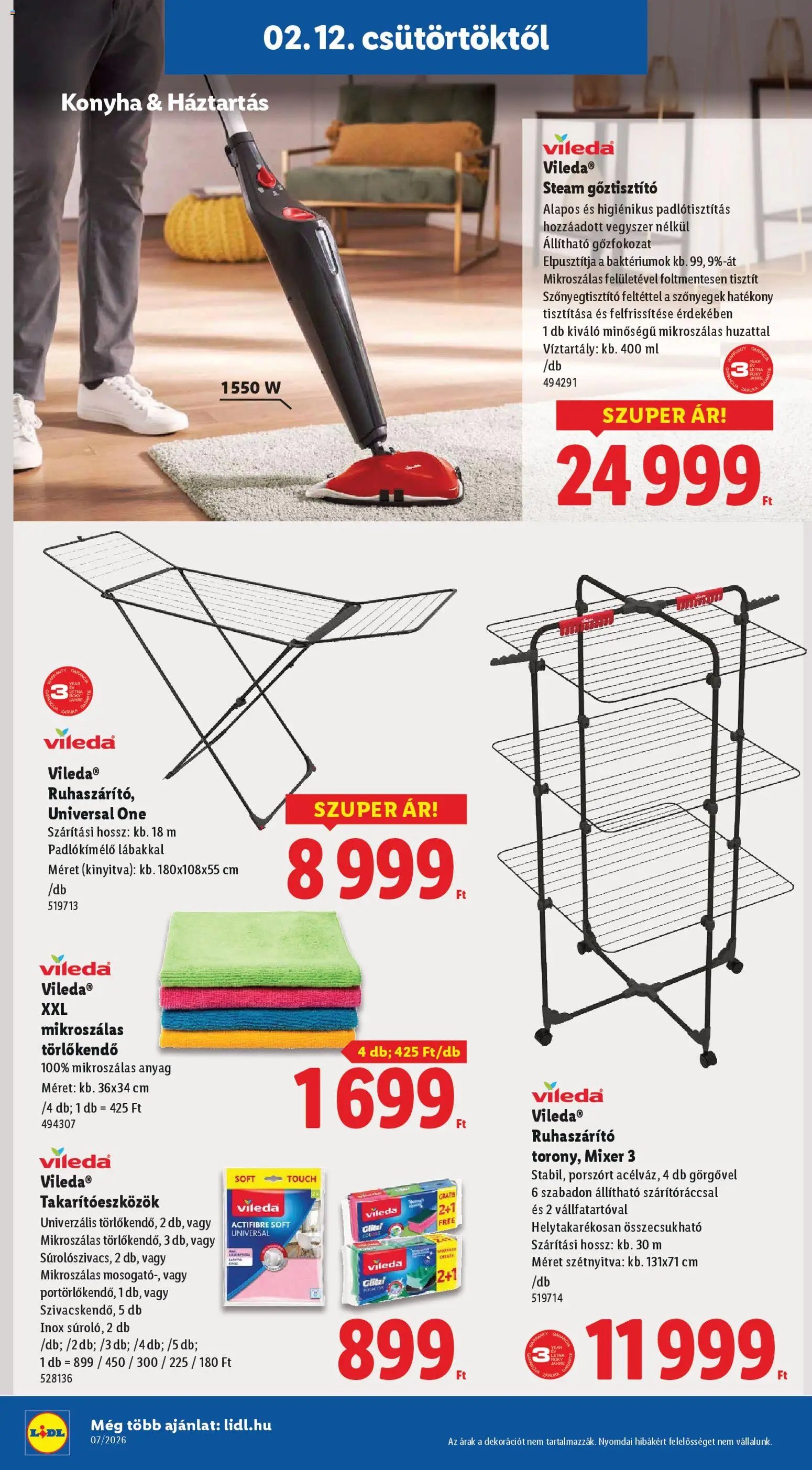 Lidl újság 2026.02.12. Akciós újság Lidl (2026-02-12 - 2026-02-18)