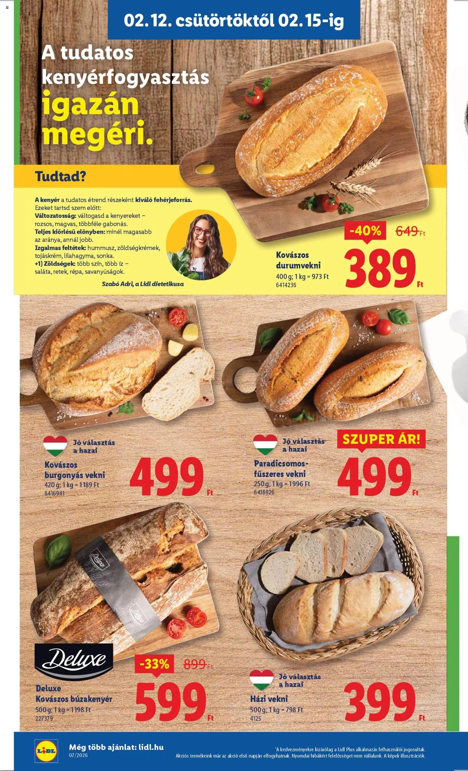 Lidl újság 2026.02.12. Akciós újság Lidl (2026-02-12 - 2026-02-18)