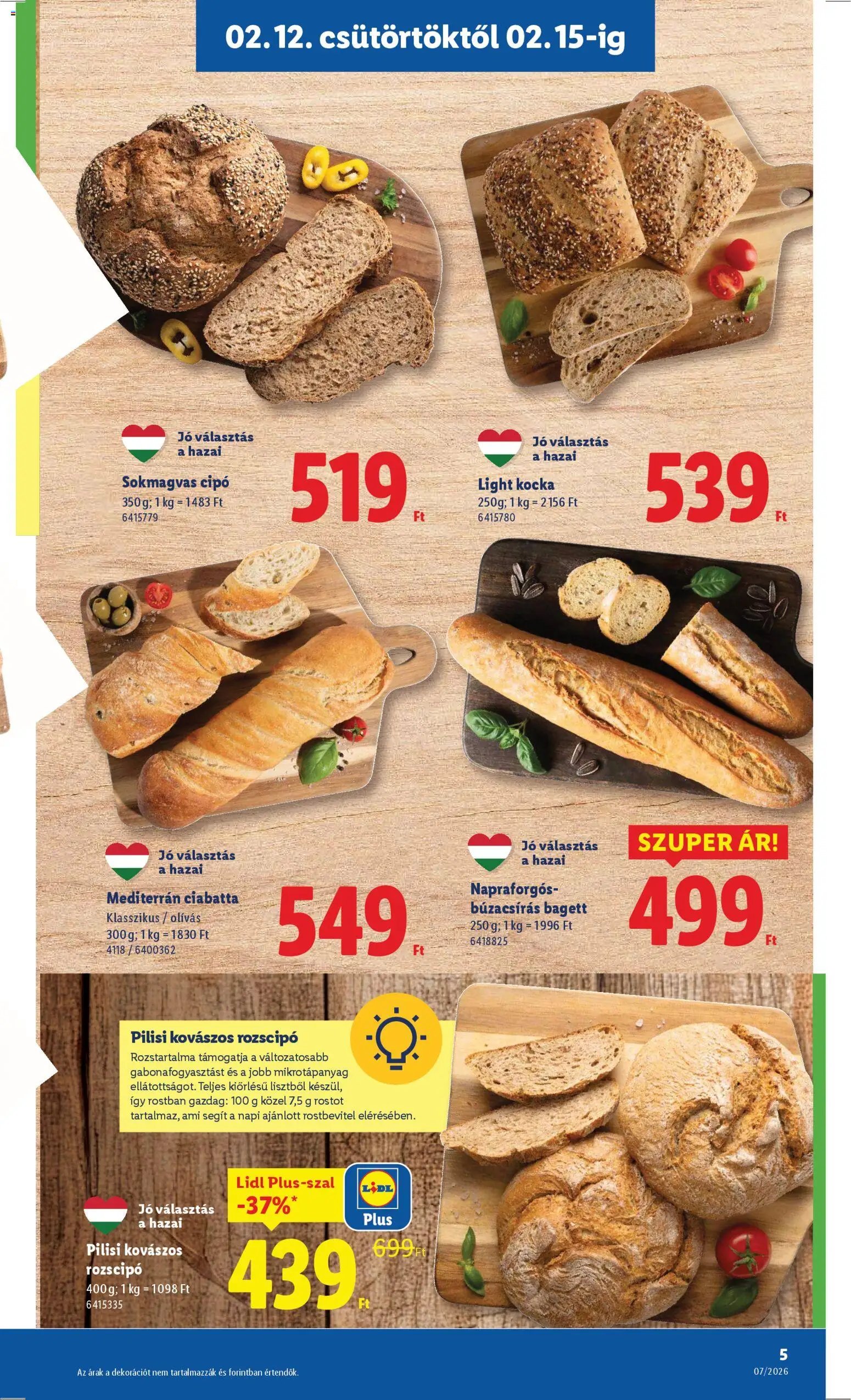 Lidl újság 2026.02.12. Akciós újság Lidl (2026-02-12 - 2026-02-18)