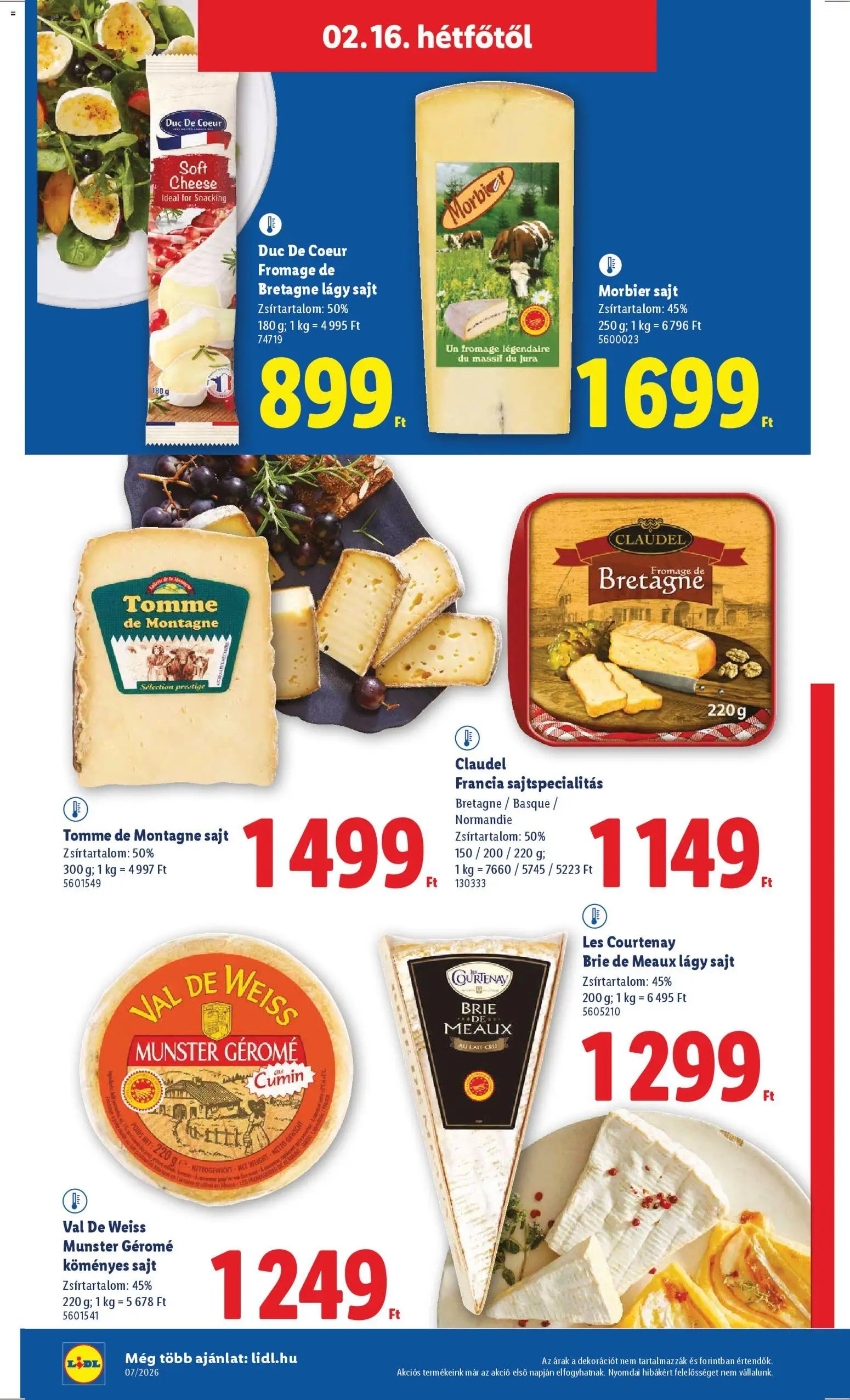 Lidl újság 2026.02.12. Akciós újság Lidl (2026-02-12 - 2026-02-18)