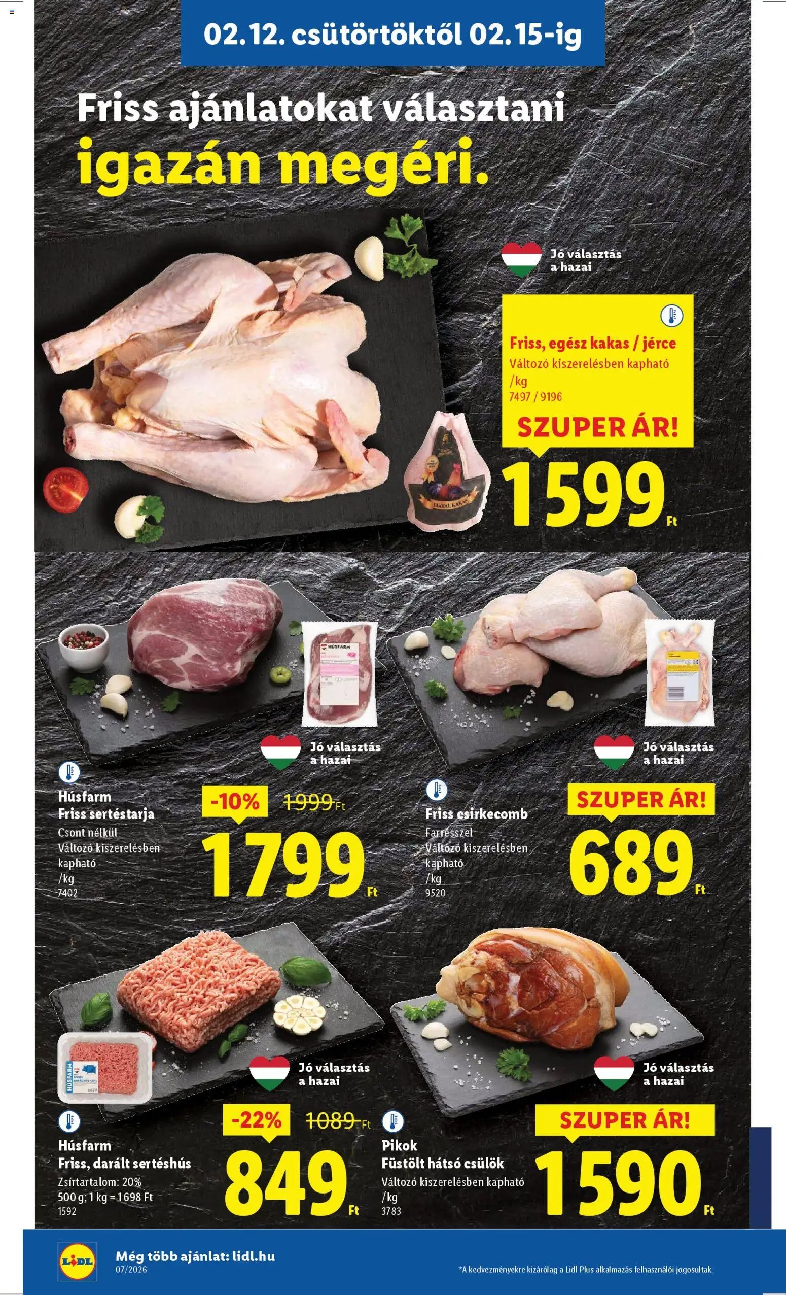 Lidl újság 2026.02.12. Akciós újság Lidl (2026-02-12 - 2026-02-18)
