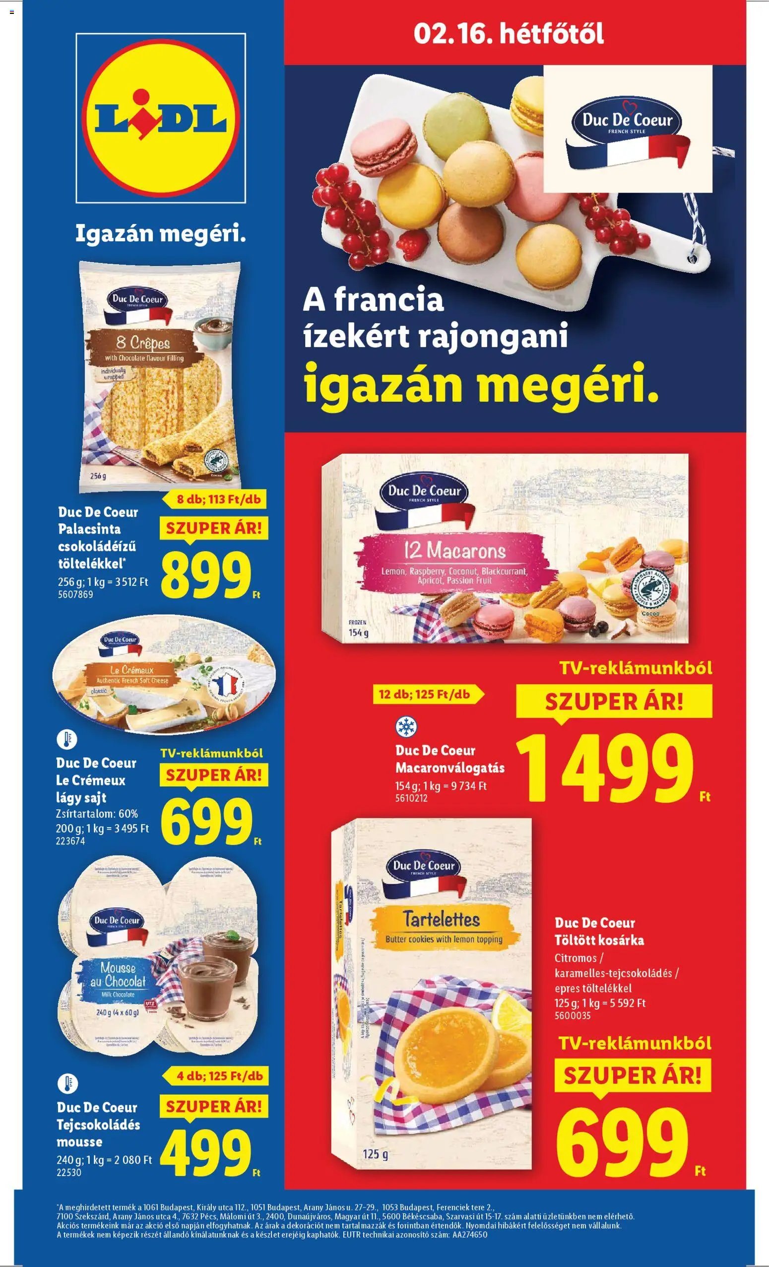 Lidl újság 2026.02.12. Akciós újság Lidl (2026-02-12 - 2026-02-18)