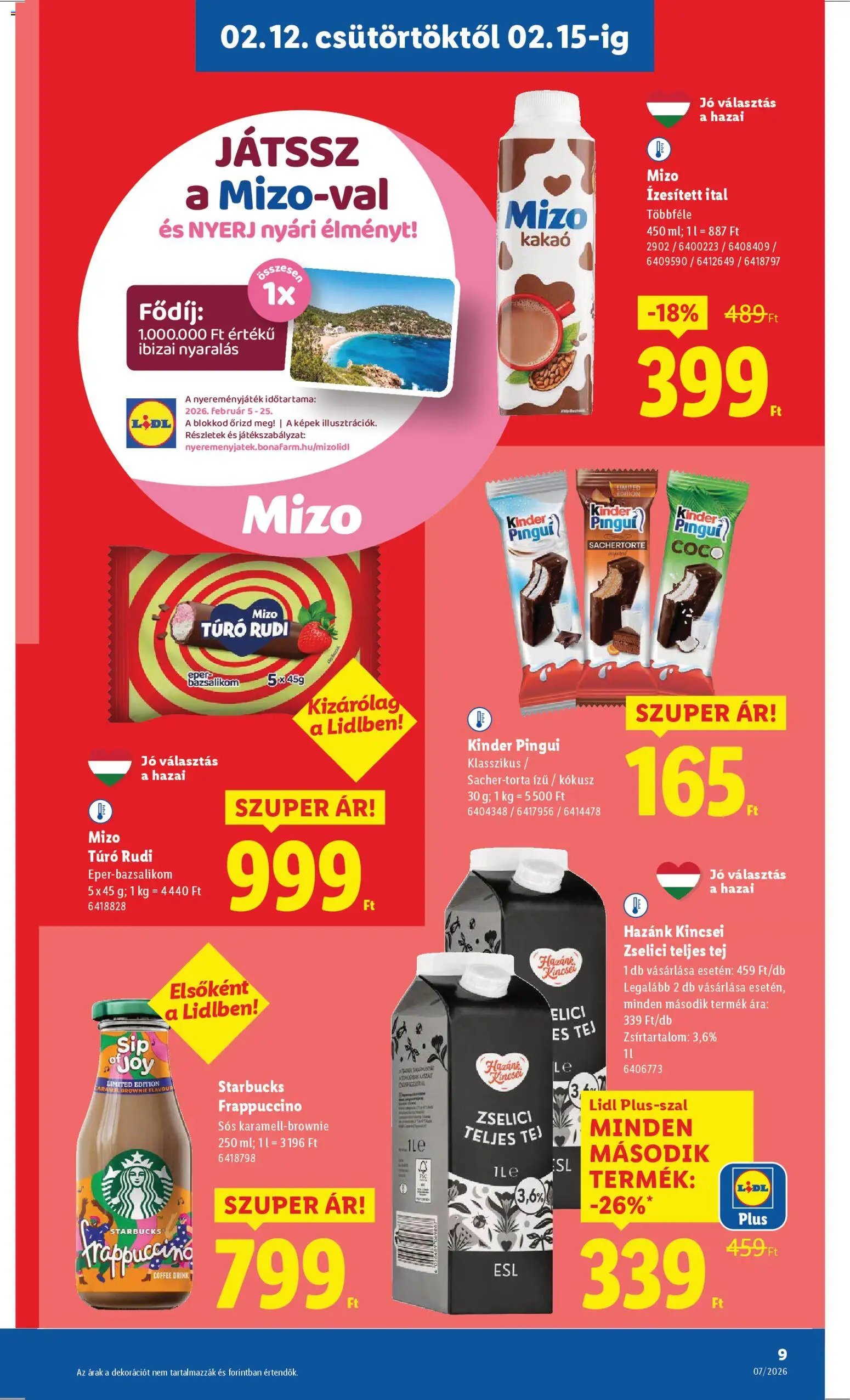 Lidl újság 2026.02.12. Akciós újság Lidl (2026-02-12 - 2026-02-18)