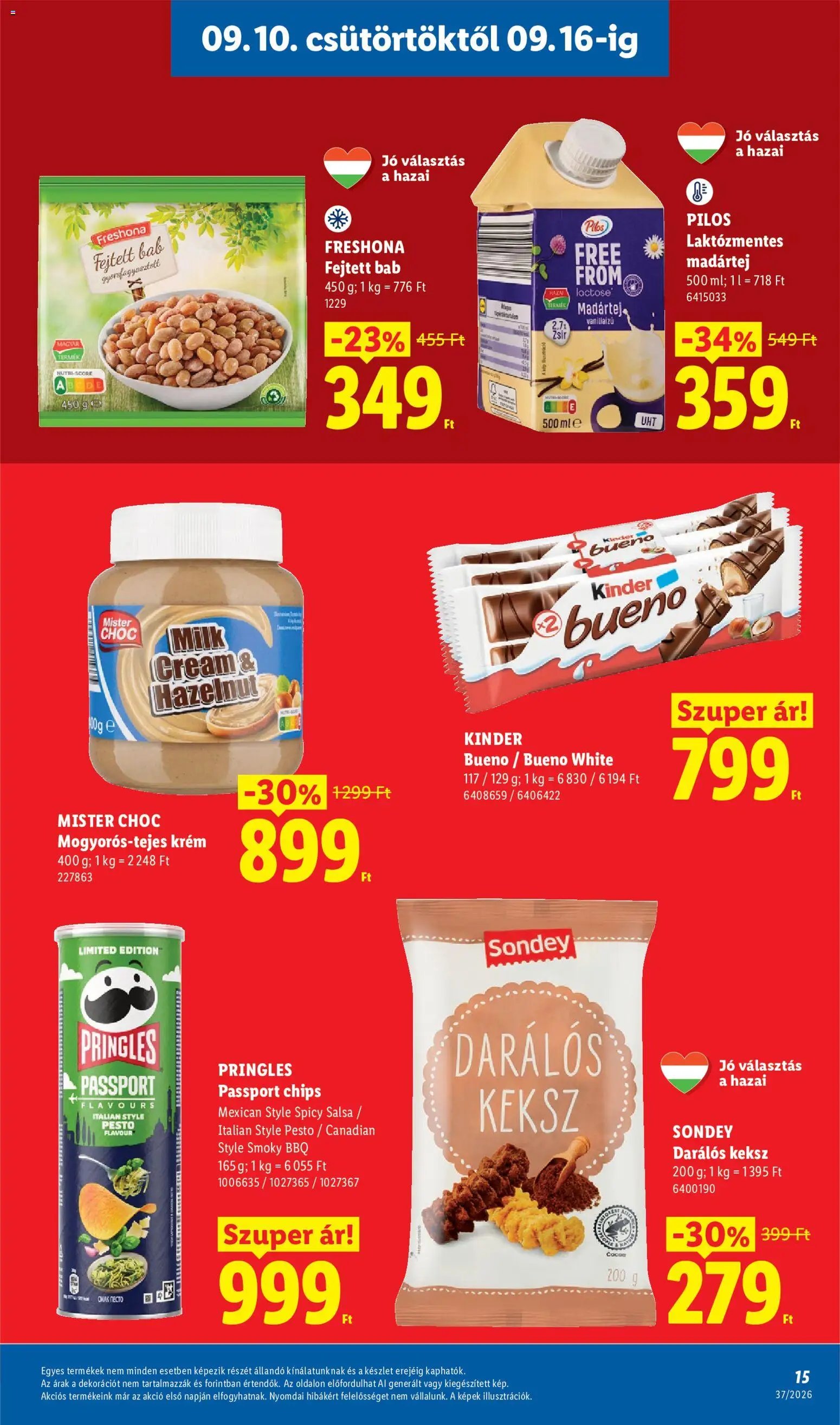 Lidl újság 2026.09.10. Lidl akciós újság