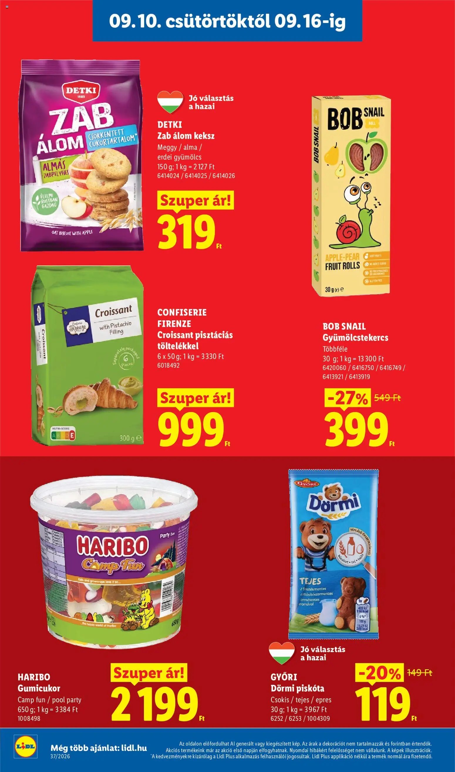 Lidl újság 2026.09.10. Lidl akciós újság