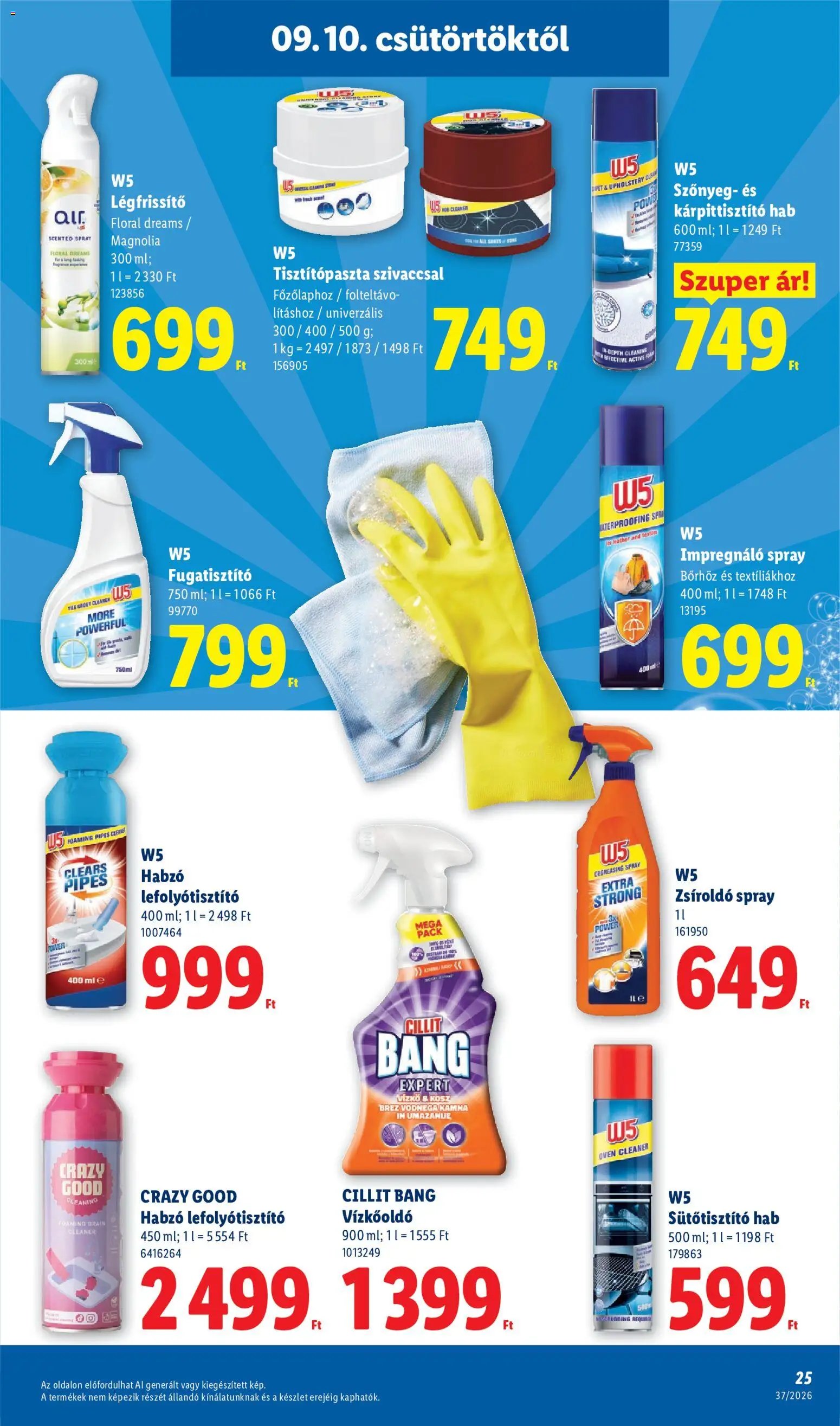 Lidl újság 2026.09.10. Lidl akciós újság