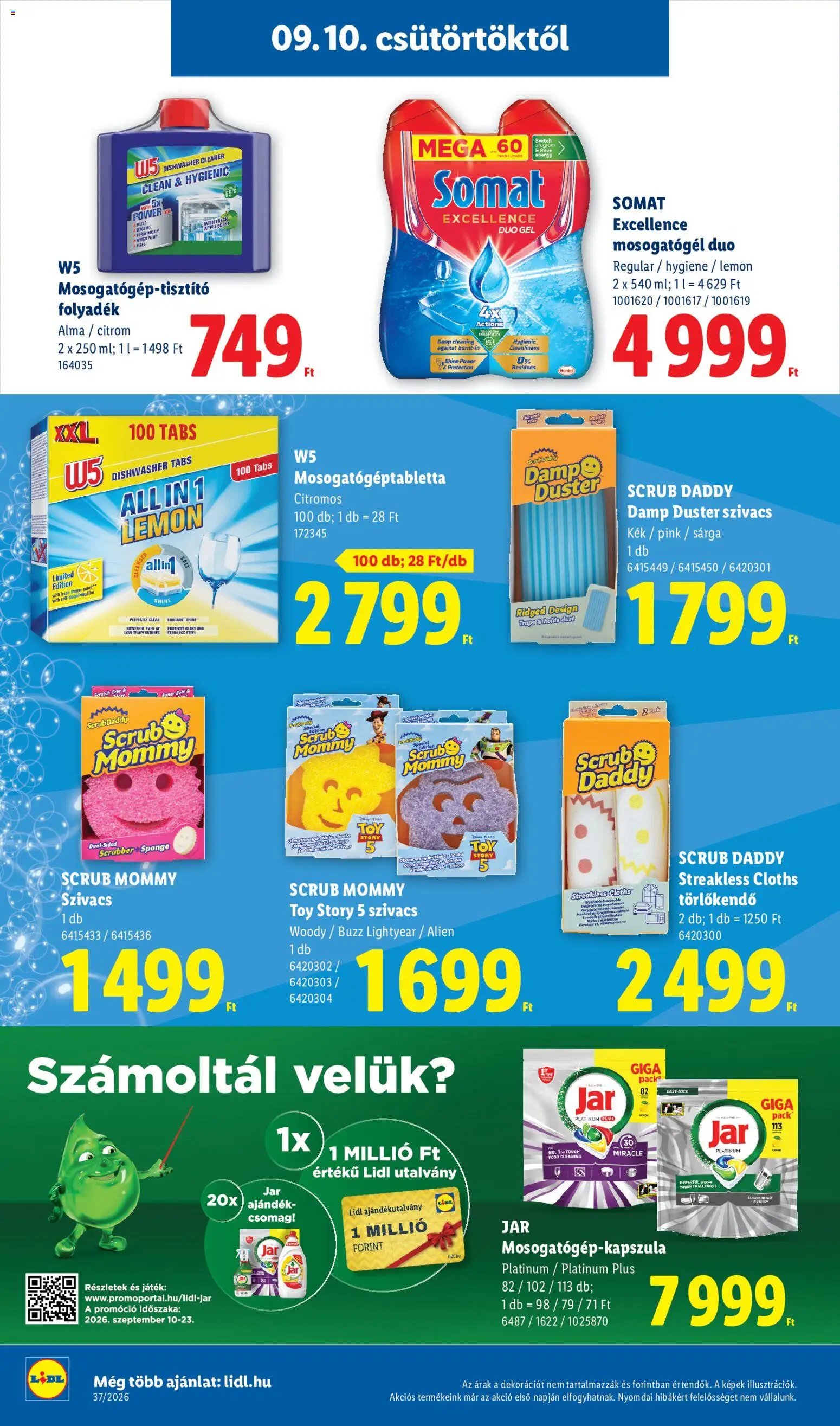 Lidl újság 2026.09.10. Lidl akciós újság