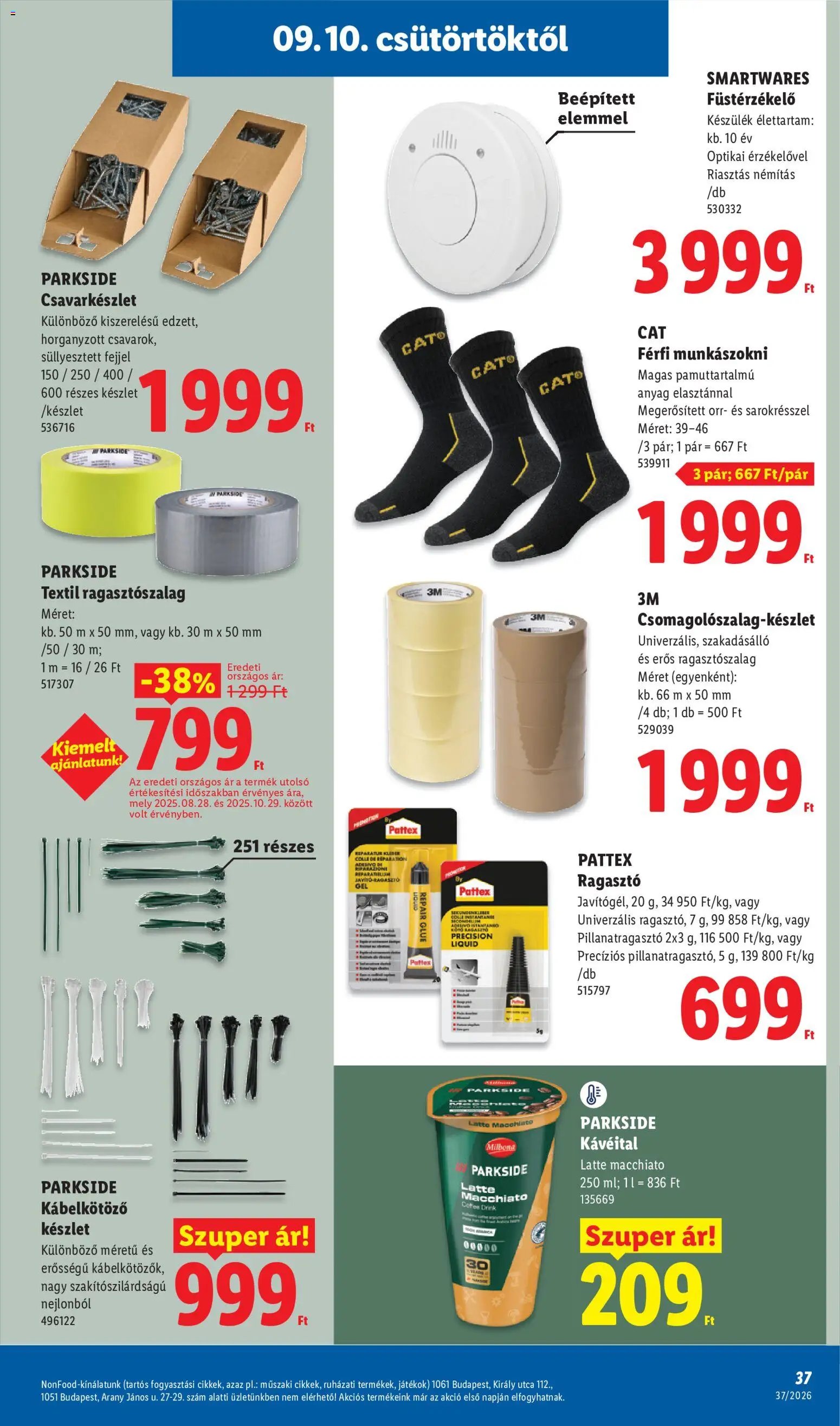 Lidl újság 2026.09.10. Lidl akciós újság
