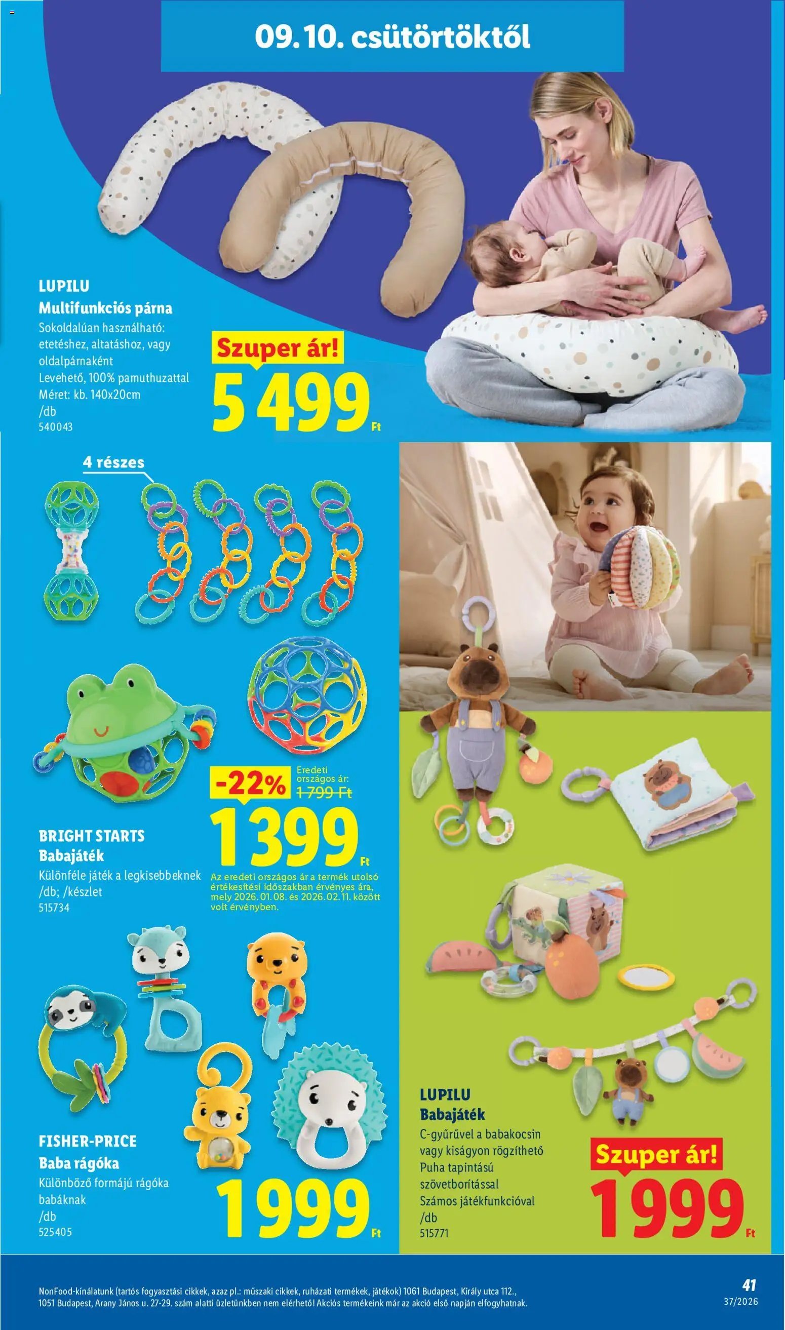 Lidl újság 2026.09.10. Lidl akciós újság