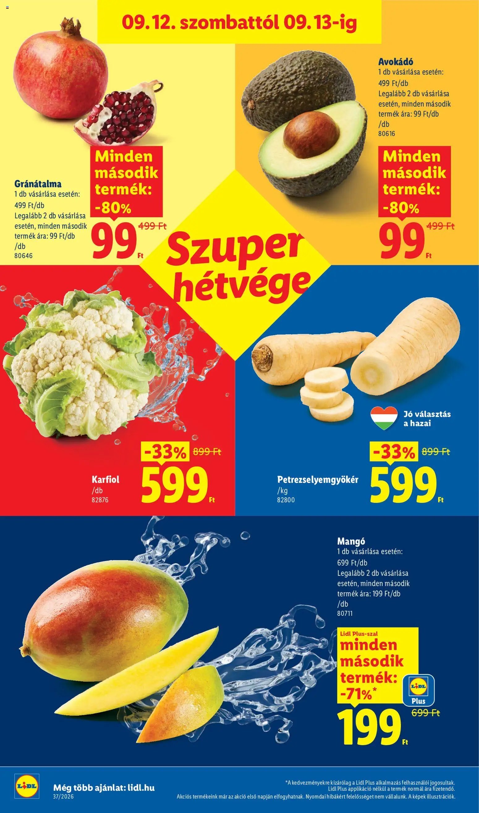 Lidl újság 2026.09.10. Lidl akciós újság