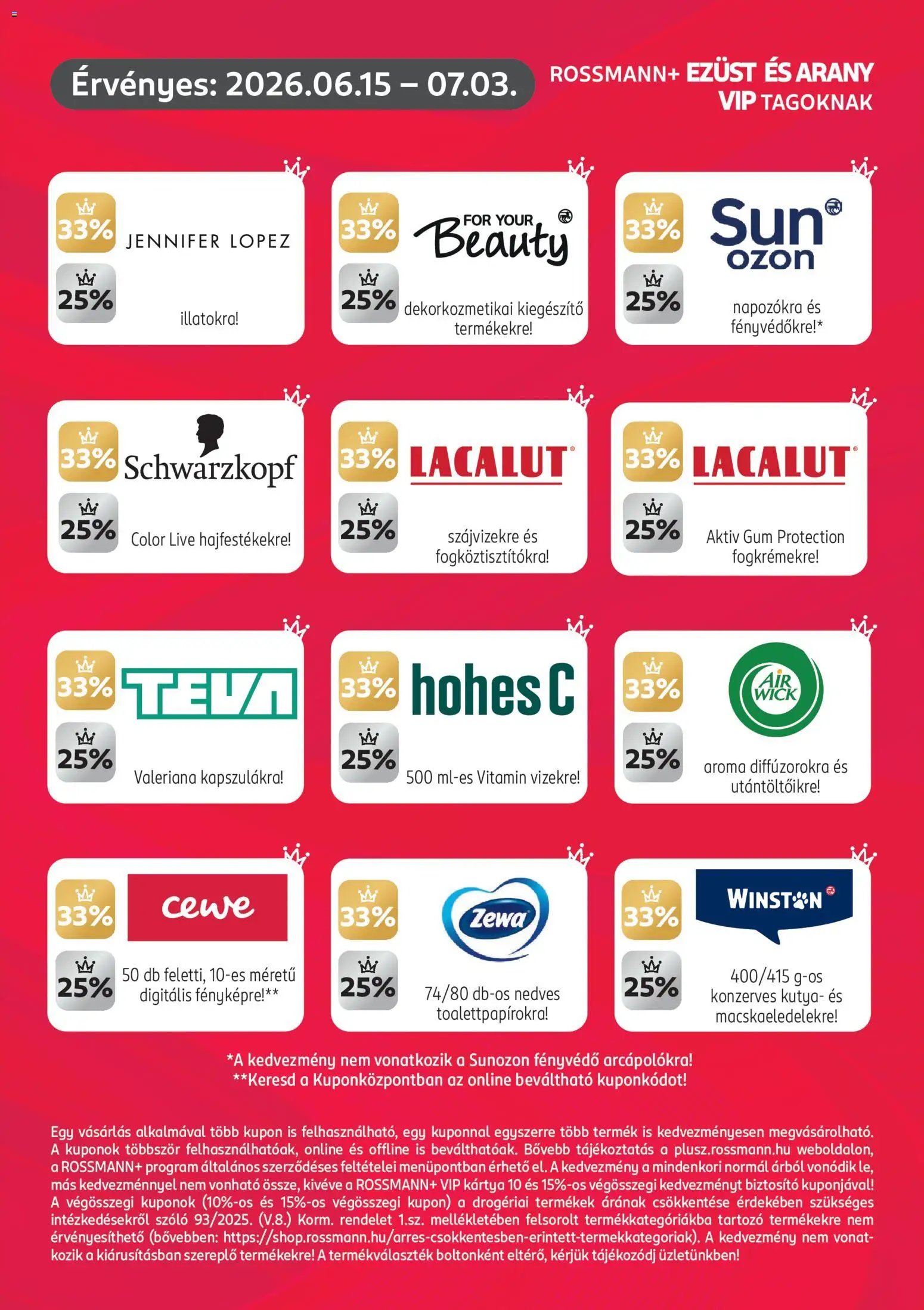 Rossmann újság 2026.06.15. Rossmann Szórólap
