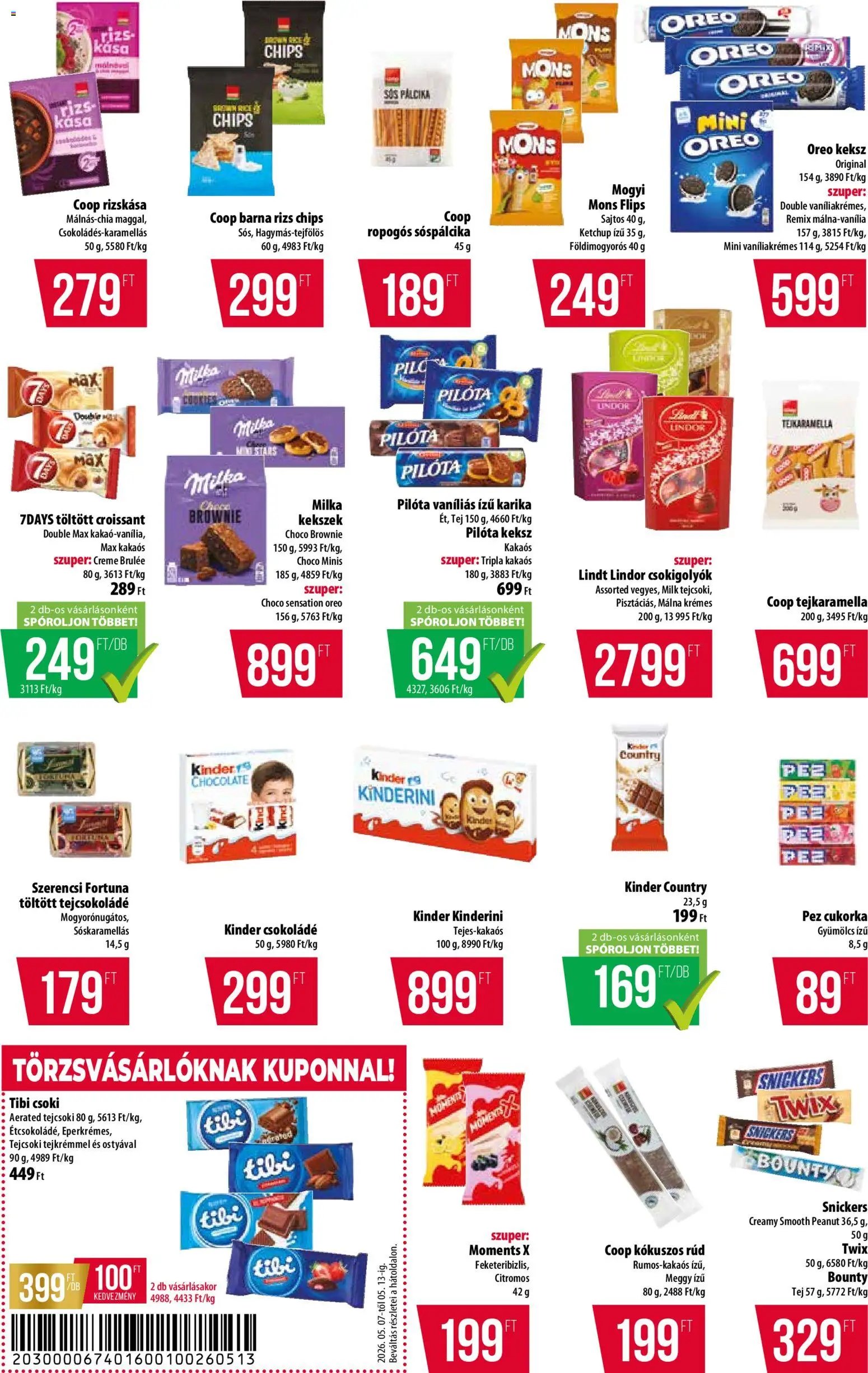 COOP újság 2026.05.07. COOP akciós újság (2026-05-07 - 2026-05-13)