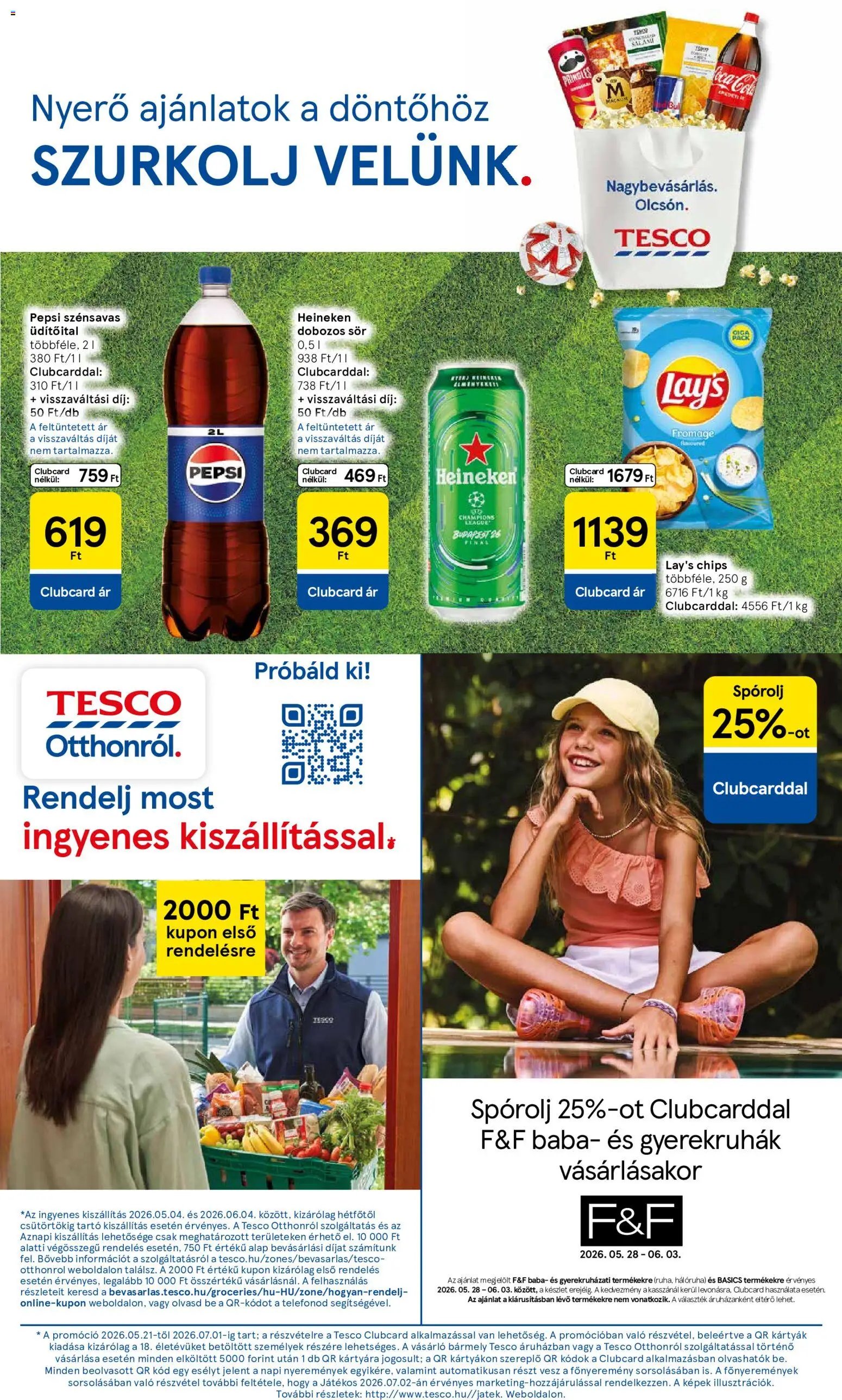 Tesco újság 2026.05.28. Tesco aktuális akciós újság (2026-05-28 - 2026-06-03)