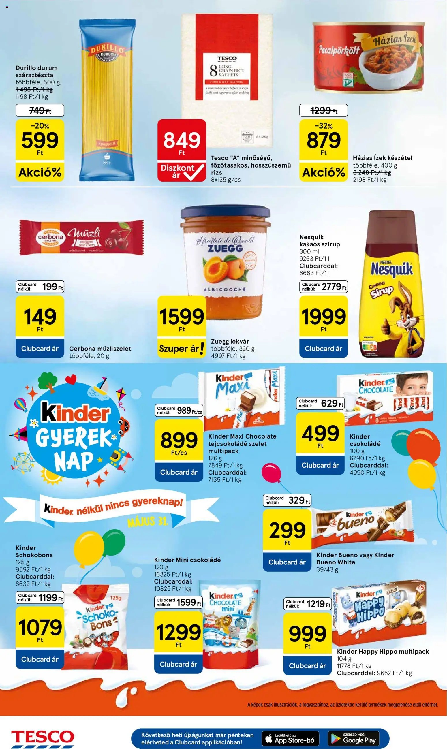 Tesco újság 2026.05.28. Tesco aktuális akciós újság (2026-05-28 - 2026-06-03)