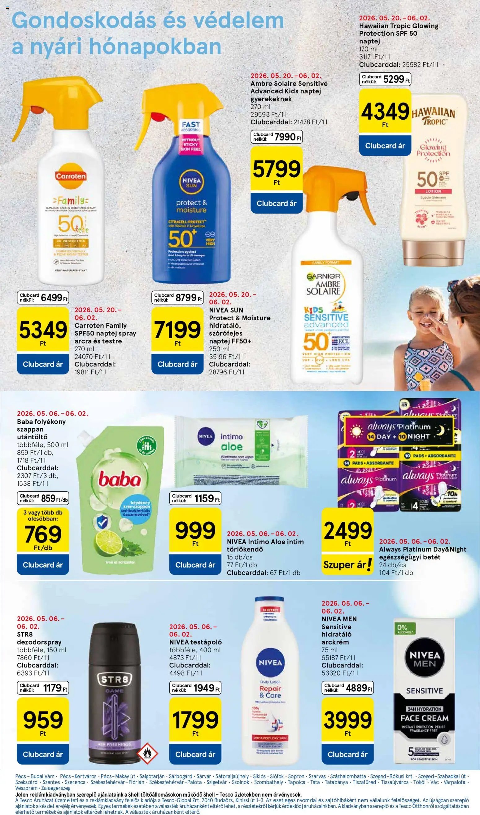 Tesco újság 2026.05.28. Tesco aktuális akciós újság (2026-05-28 - 2026-06-03)
